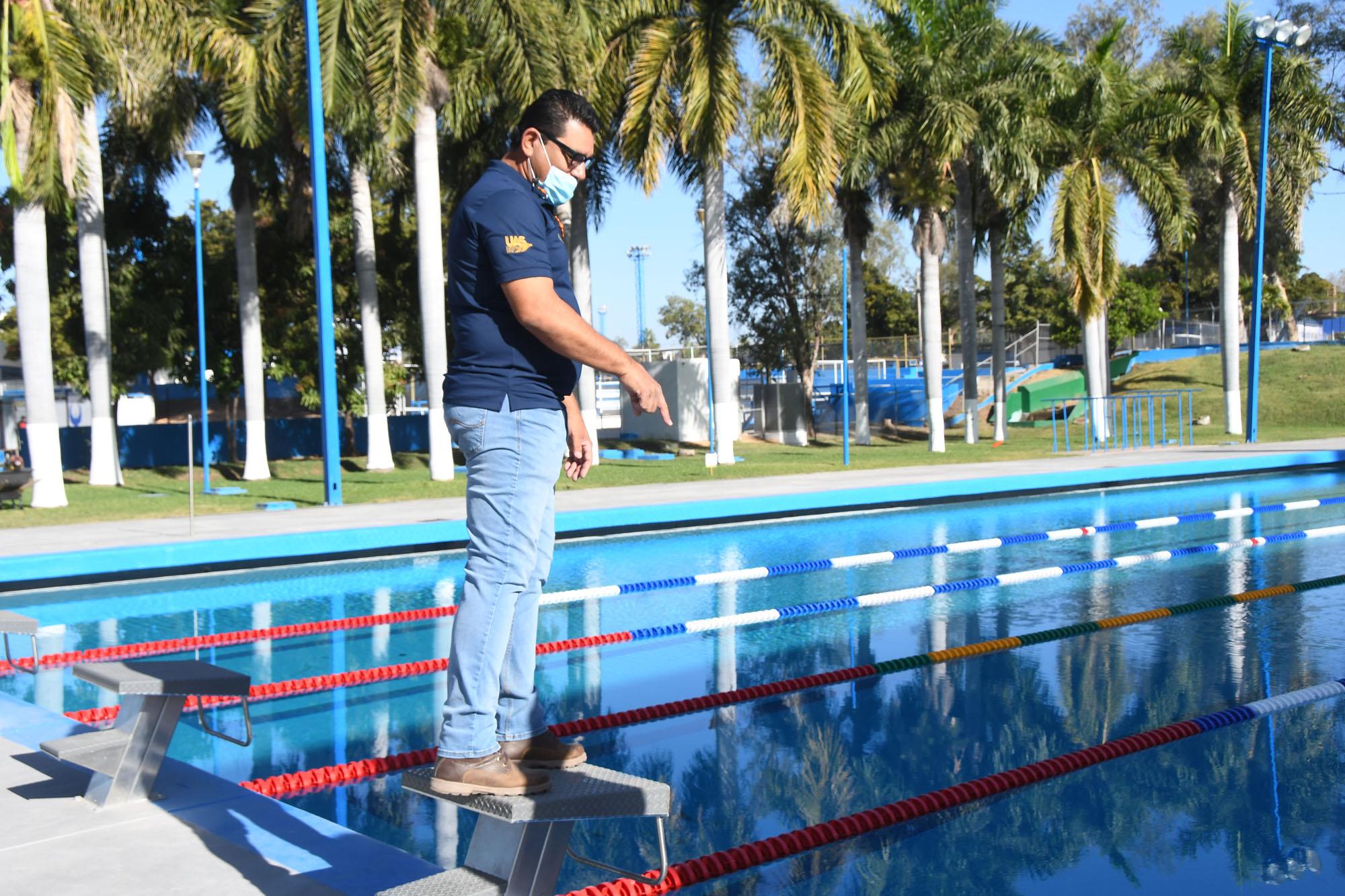 $!La UAS reabre su Alberca Olímpica al público