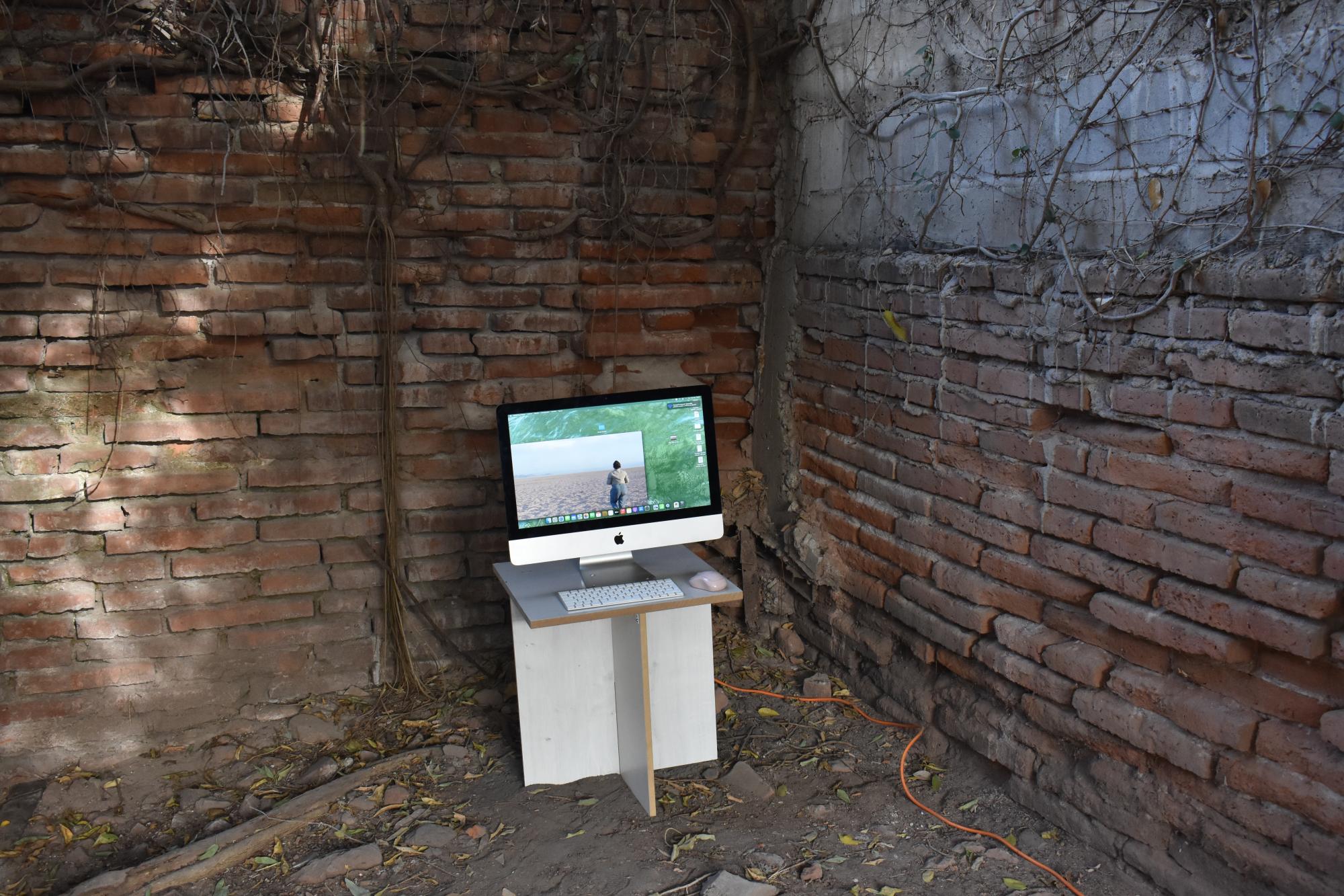 $!Con arte audiovisual también participaron los artistas.