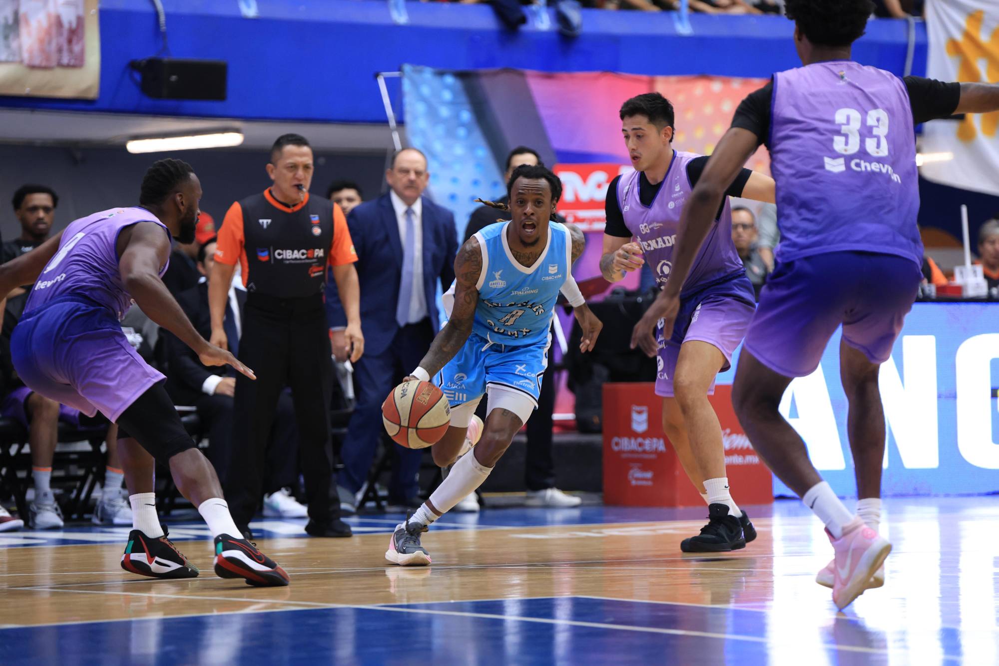 $!Venados Basketball cierra el rol regular con derrota ante Ángeles de la CDMX