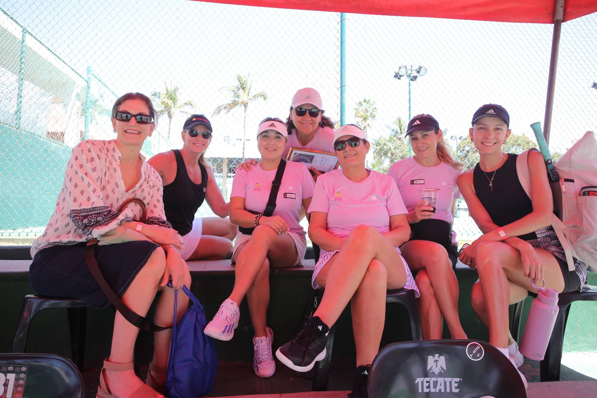 $!Mariángela Orrantia, Jordana Templi, Lizeth Sibaja, Norma Bañuelos, Fernanda Tarriba, Patty Becerra y Carmina Gómez.