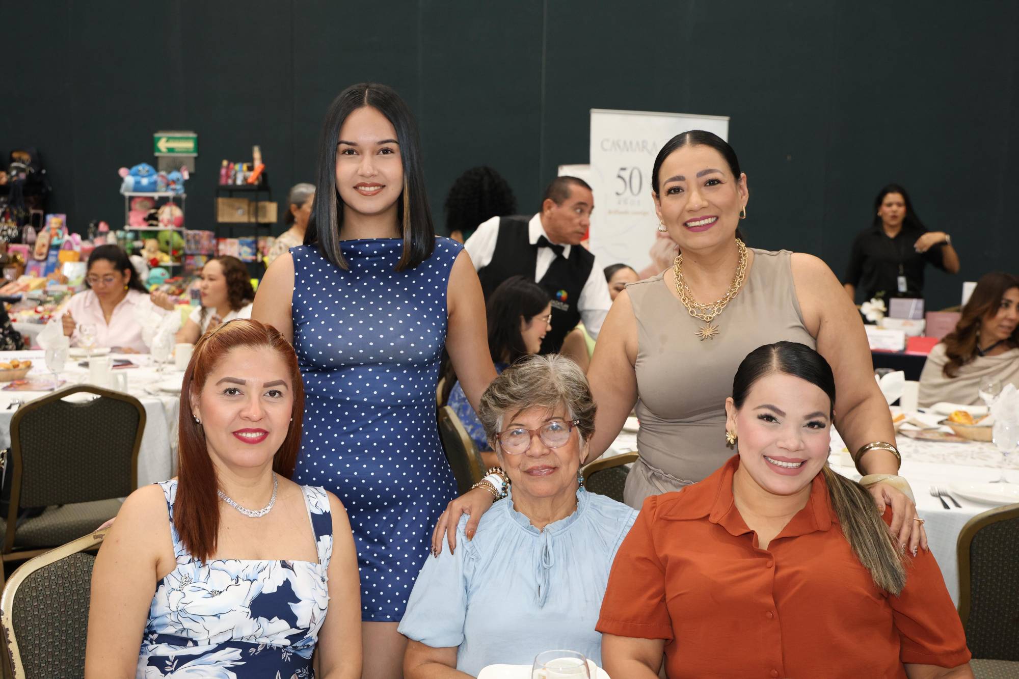 $!Alma Martínez, Zuleyka Rojas, Alma Herrrera, Delia Maciel y Constanza Hernández.