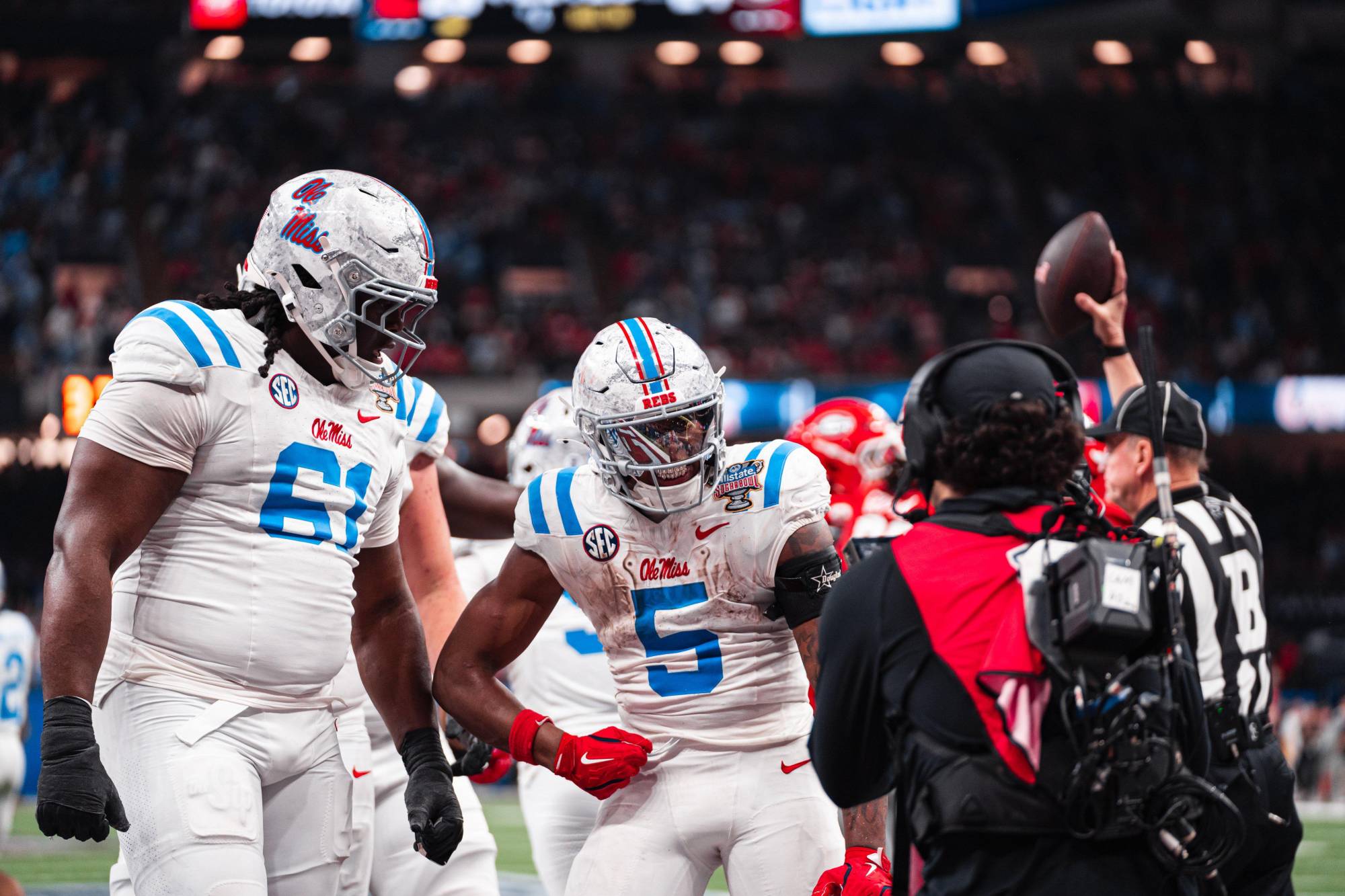 $!Ole Miss sorprende y elimina a Georgia en el Sugar Bowl