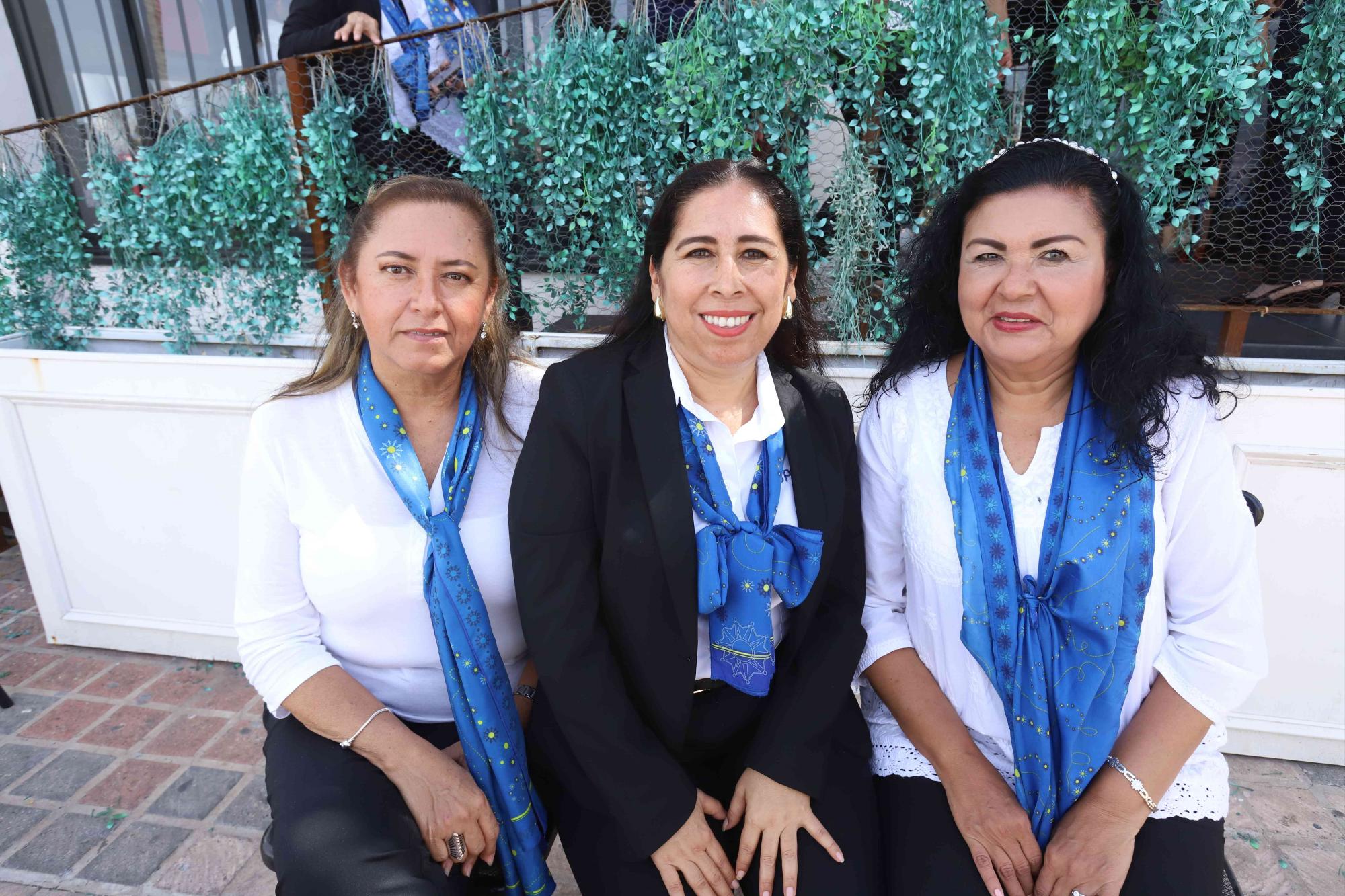 $!Rosa María Armenta, Mariana Gamboa y Norma Delia López de la Unidad Vitallantas.