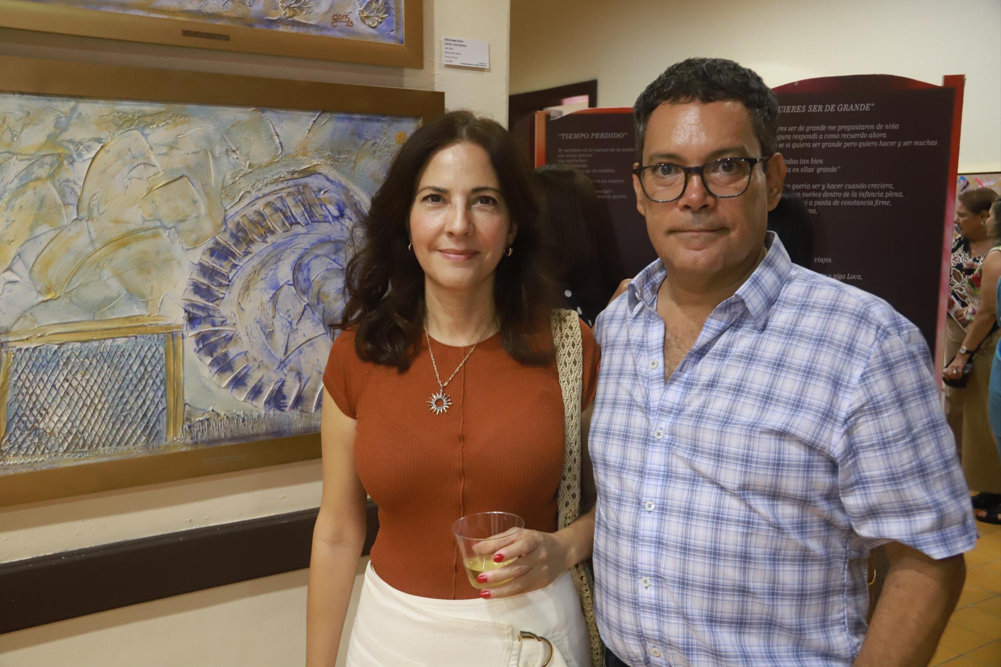 $!Gabriela Ramírez y Cesáreo Cabrera.