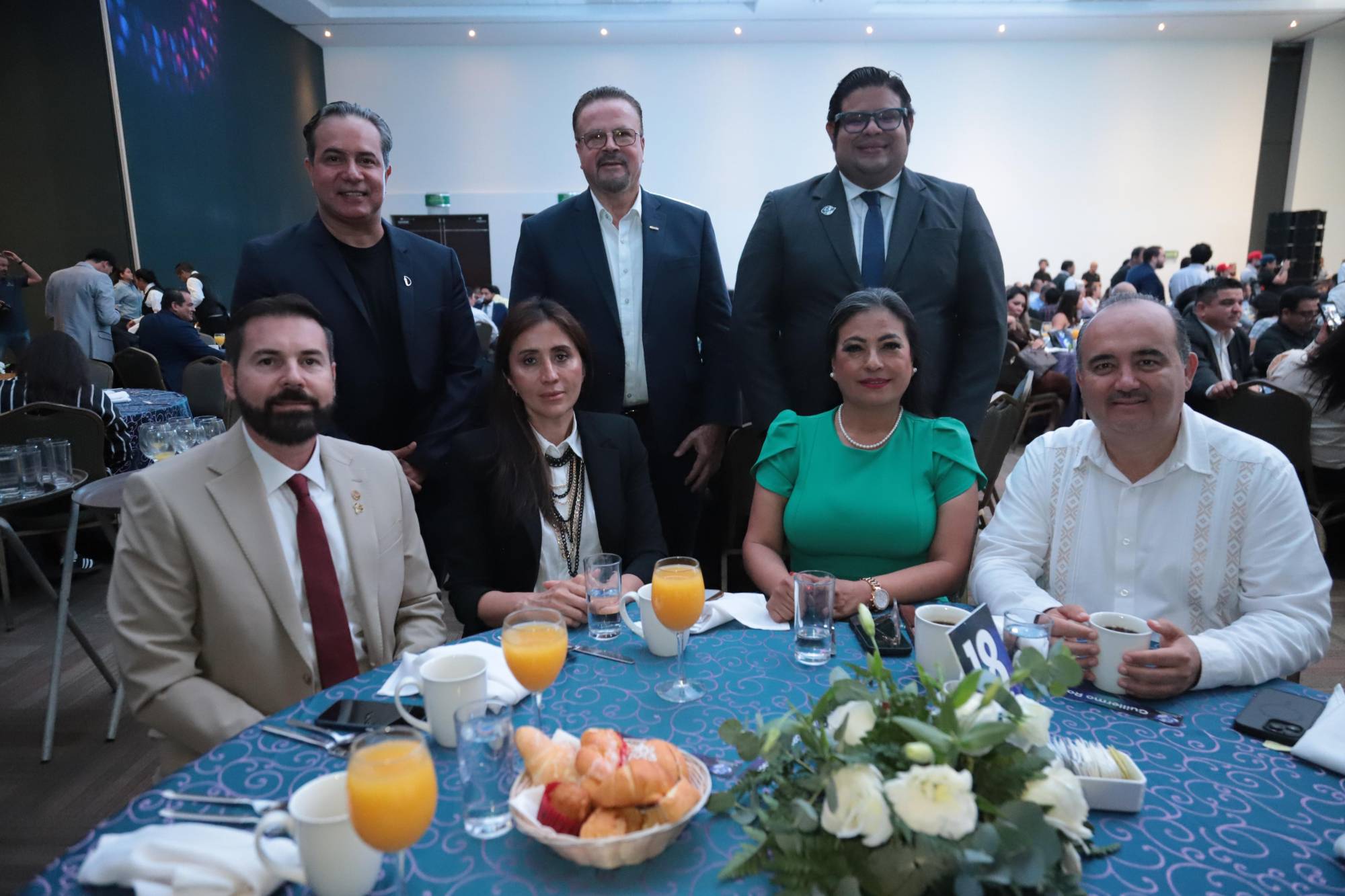 $!Érick Mandujano, Hugomar Peraza, Tobías Lozano, Sergio Rojas, Verónica Estrada, Francis Cazares y Guillermo Romero.
