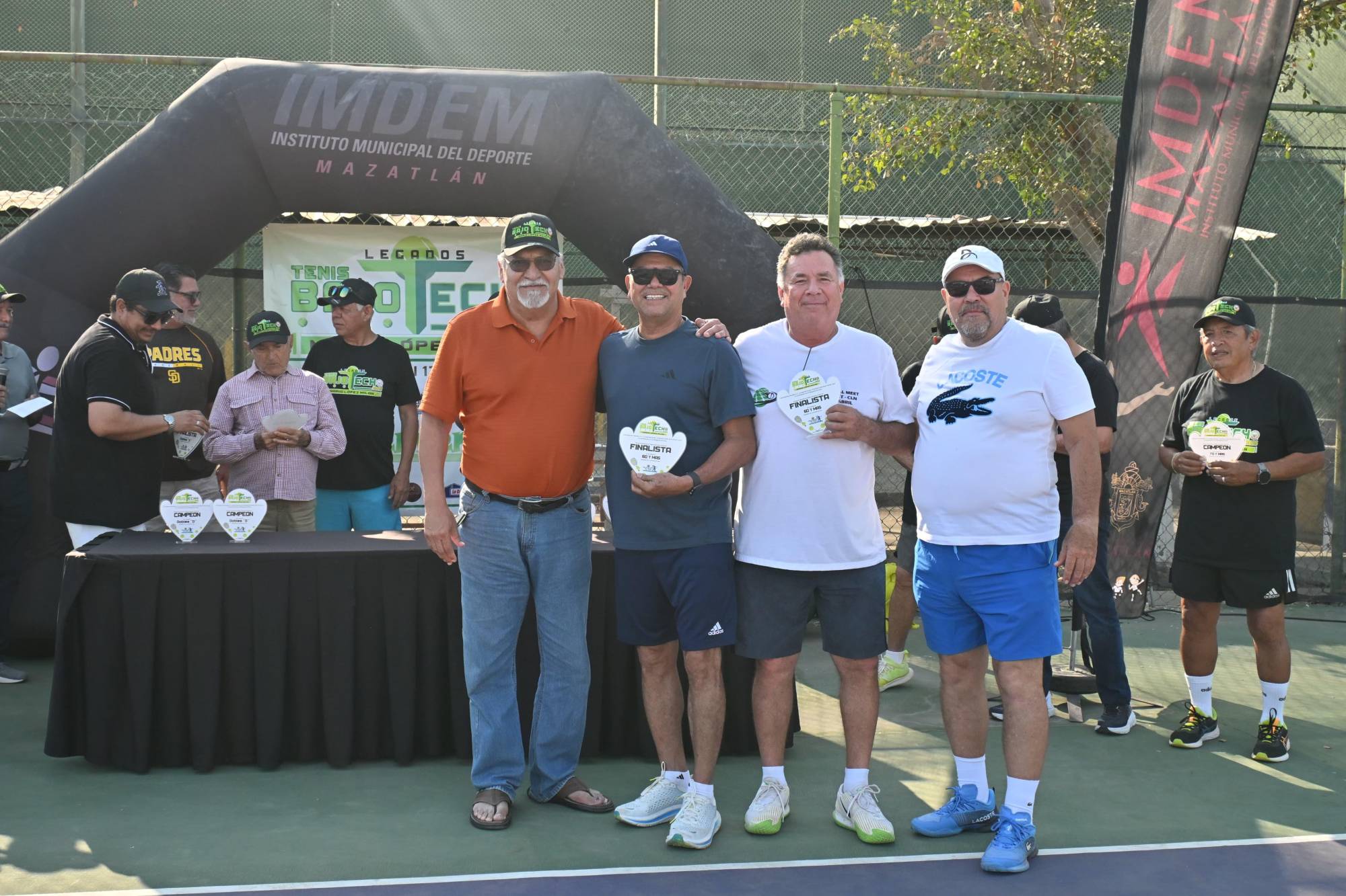 $!Culmina en el Muralla el Torneo de Tenis Bajo Techo