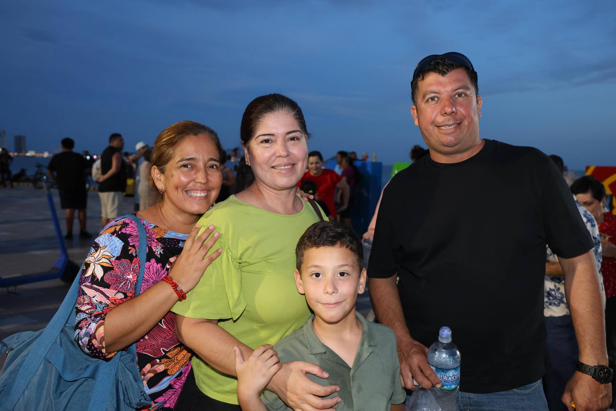 $!Verónica Félix, Conchita Meza, Sergio y Abdiel Alcaraz.