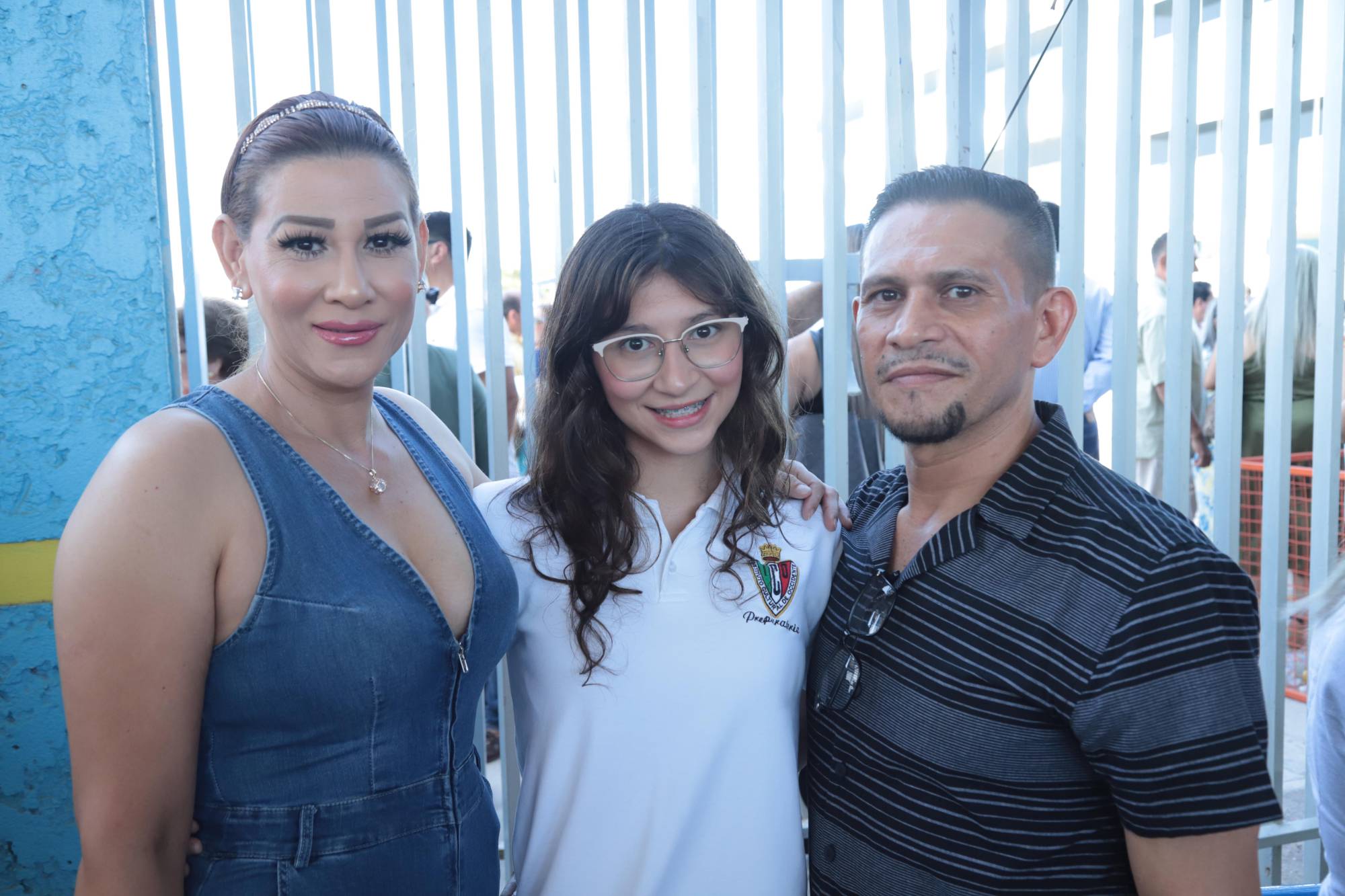 $!Ivette Alejandra entre sus papás, Ivette de Velarde y Francisco Velarde.