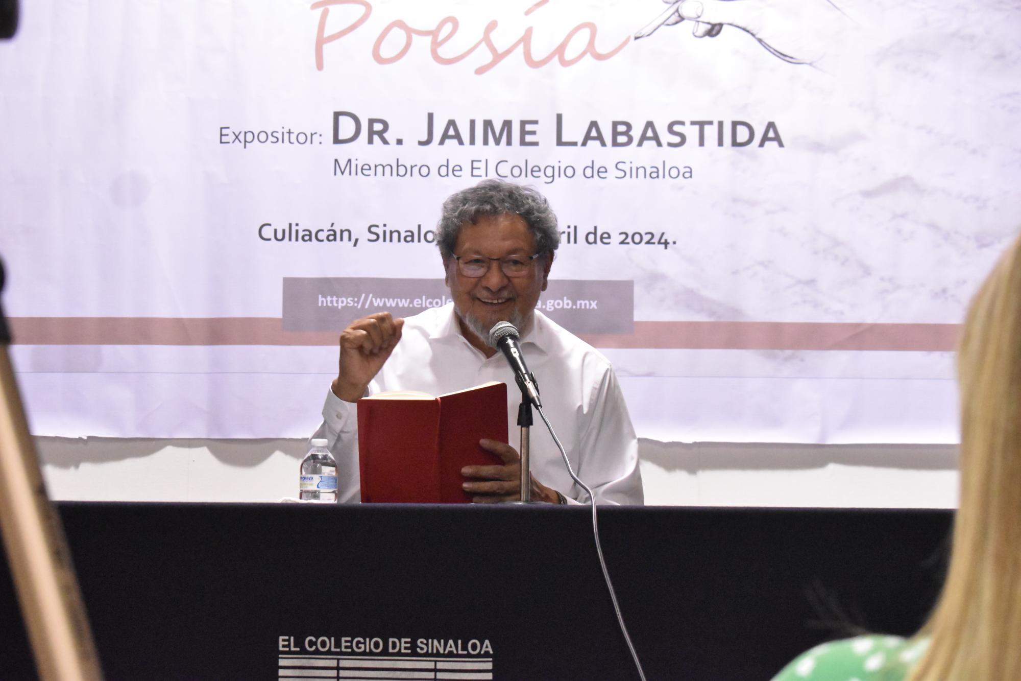 $!Élmer Mendoza es presidente de El Colegio de Sinaloa.
