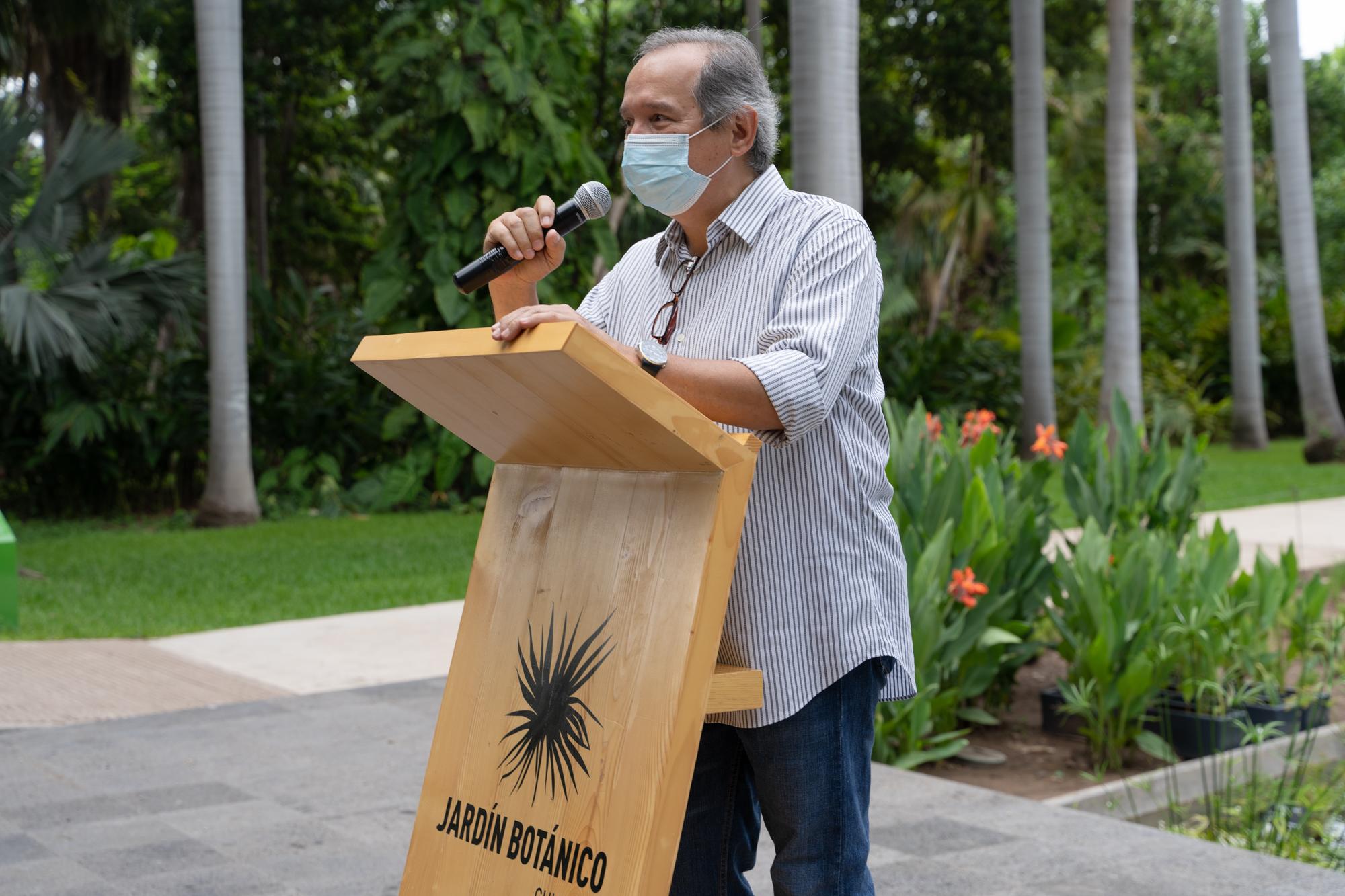 $!Carlos Murillo, director de Jardín Botánico Culiacán.