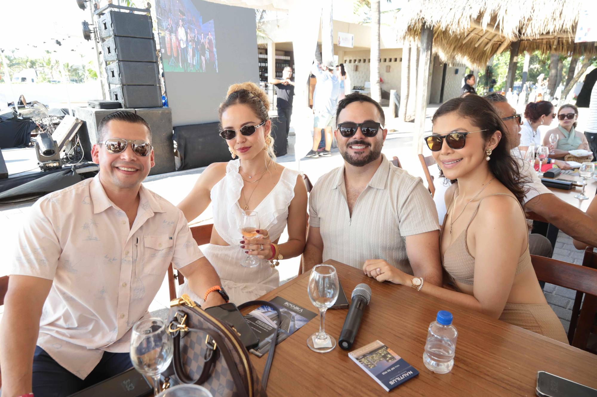 $!José Ignacio Mejía, Rosa Elena de Mejía, Juanelo Contla y Ana Partida.