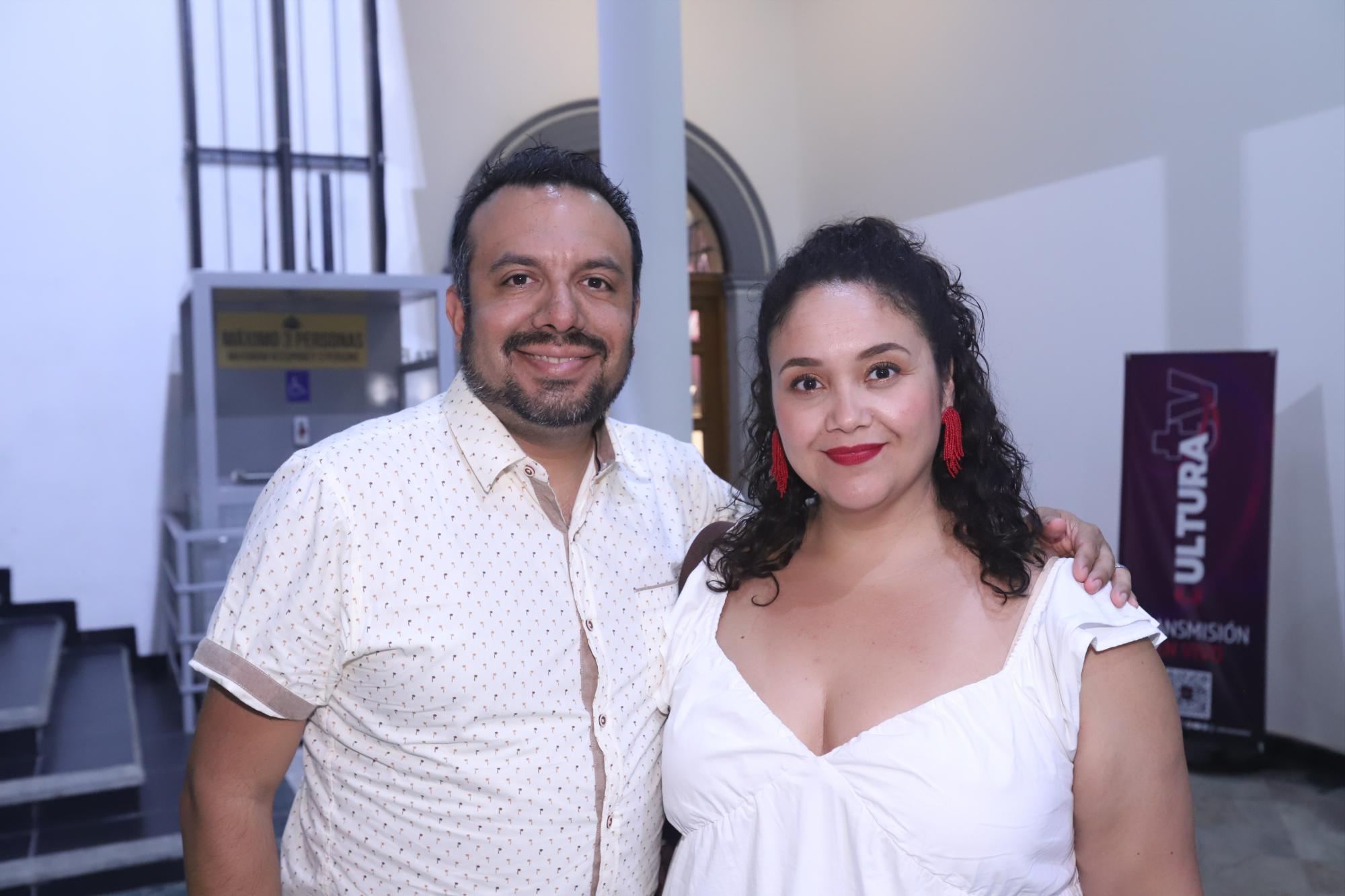 $!Paúl Ahumada y Beatriz Varda.
