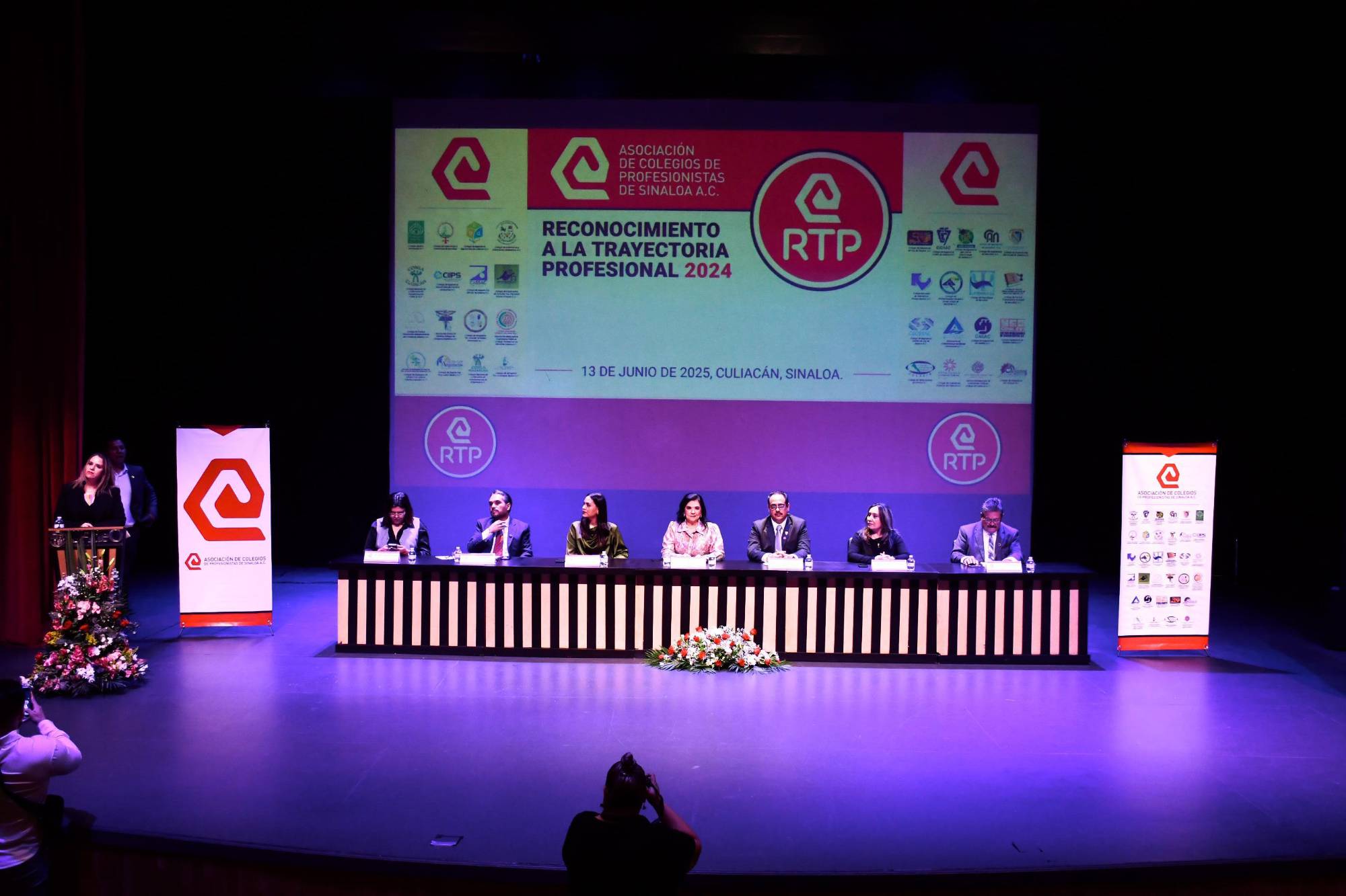 $!Colegios de Profesionistas de Sinaloa celebran la trayectoria de Andrés Ultreras Rodríguez