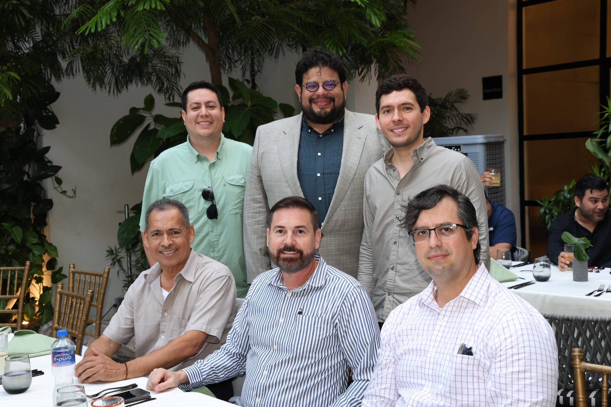 $!Carlos Beltrán, Tobías Lozano, Javier Villa, Francisco Javier Villa, Sergio Rojas e Iván López.