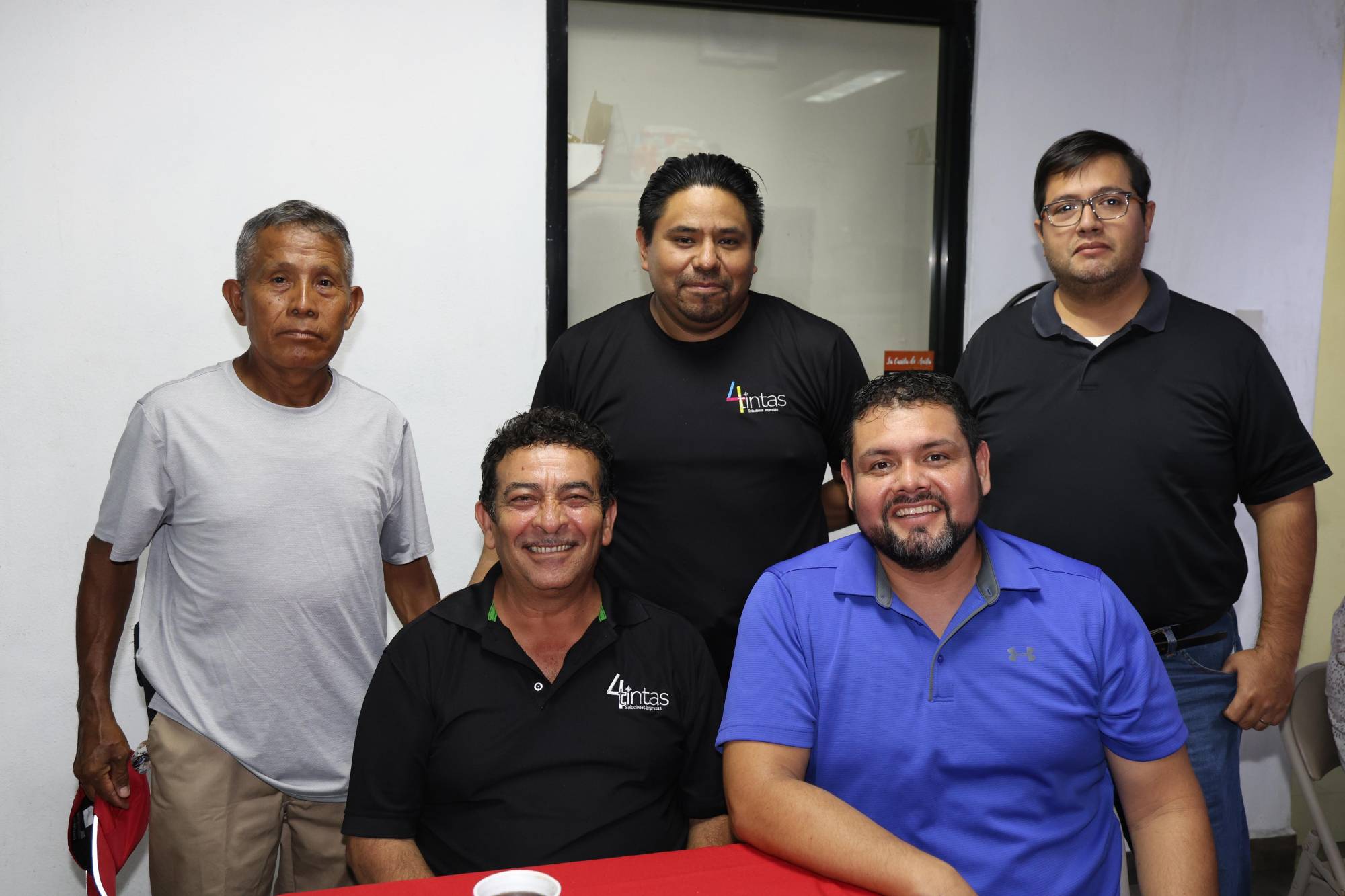 $!Francisco Santiago, Salvador Maldonado, Miguel Flores, Víctor Sosa y Omar Salas.