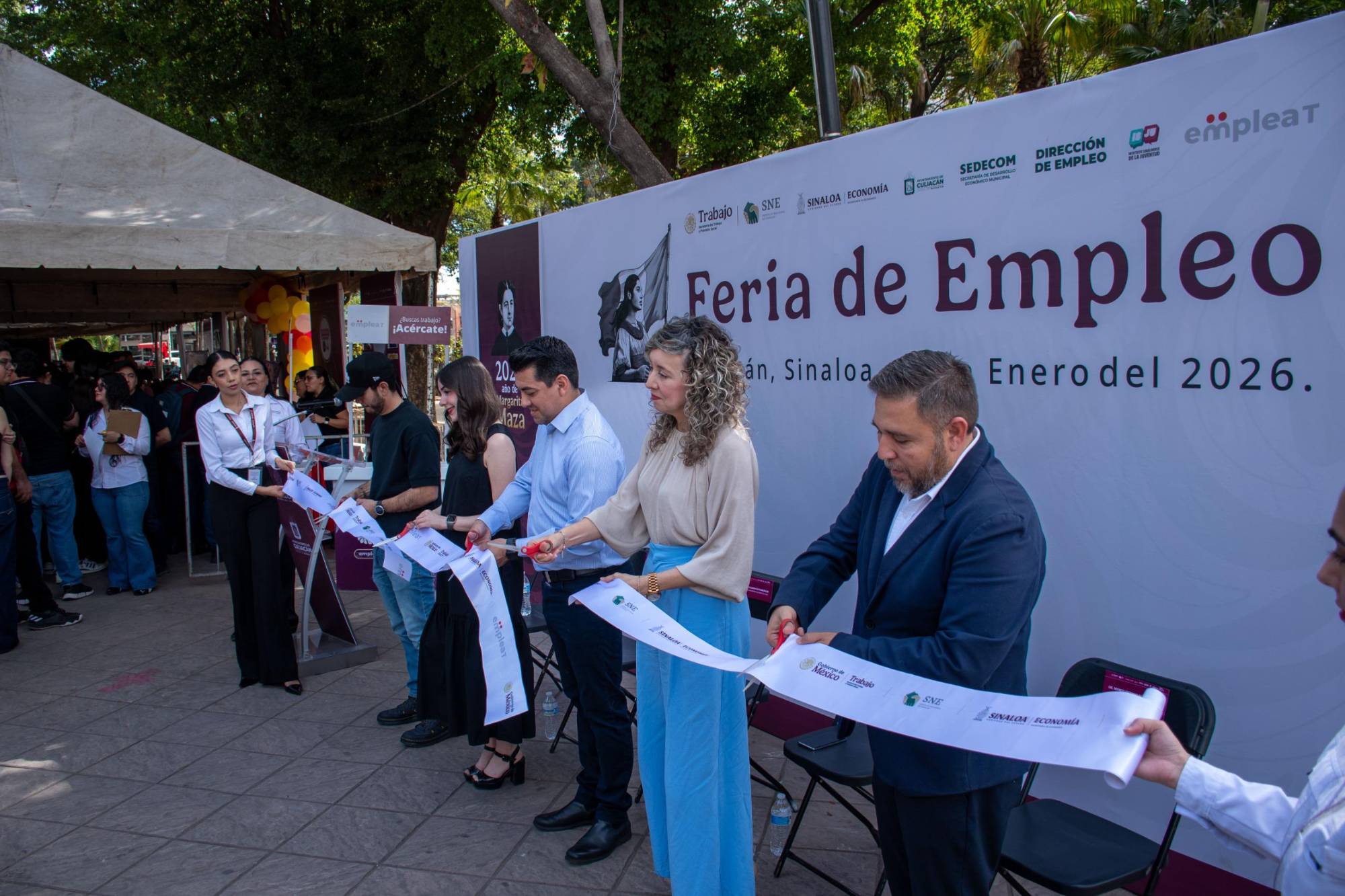 $!Realizan Feria del Empleo en Culiacán con más de 500 vacantes