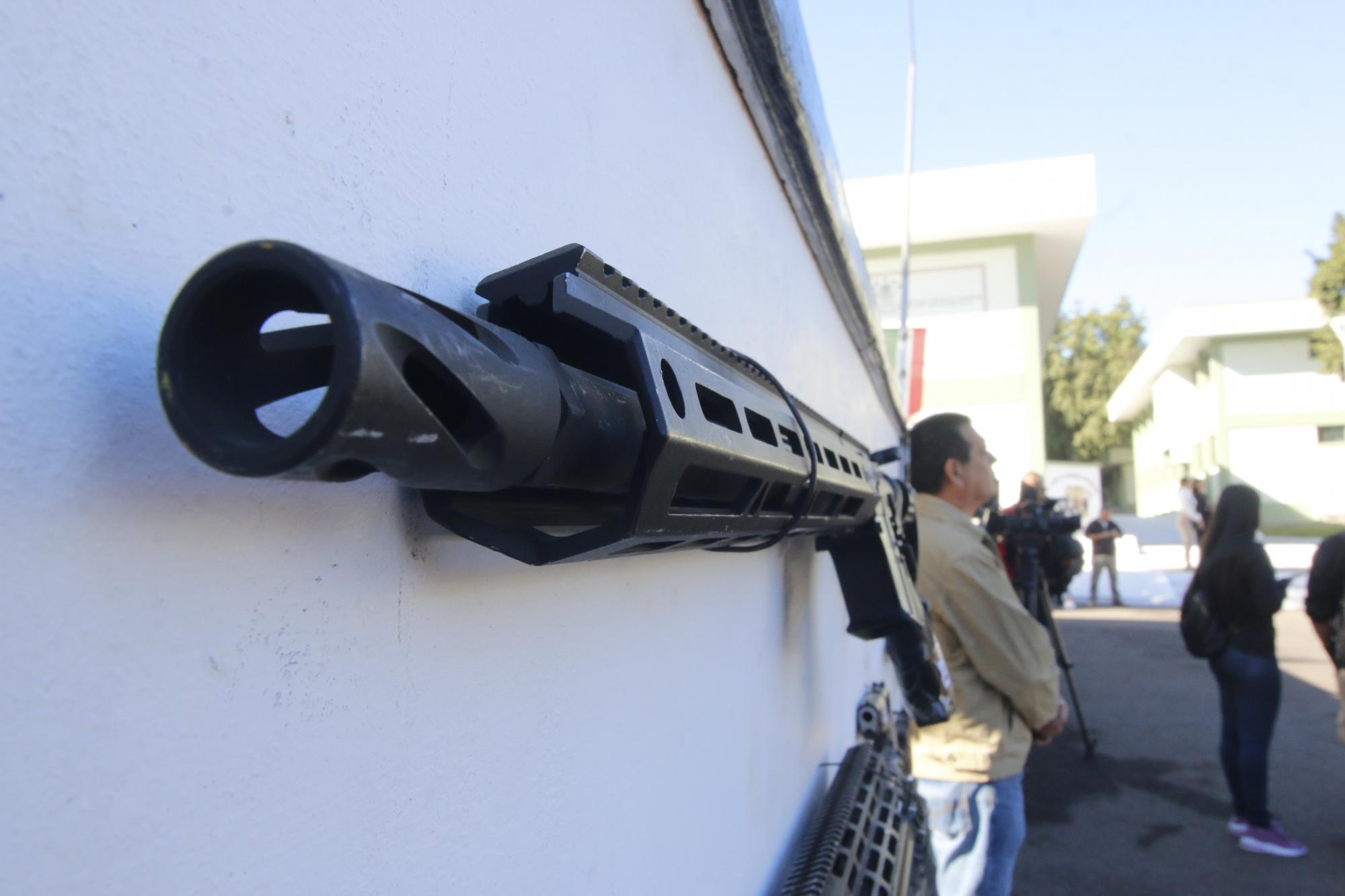 $!Evento en la novena zona militar de destrucción de armas y cartuchos.