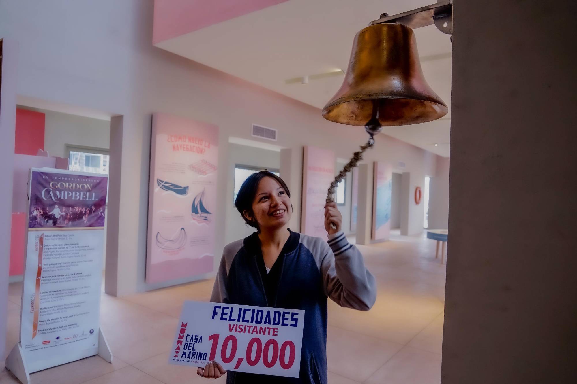 $!Museo Casa del Marino recibe a la visitante 10 mil, a menos de cuatro meses de su reinauguración