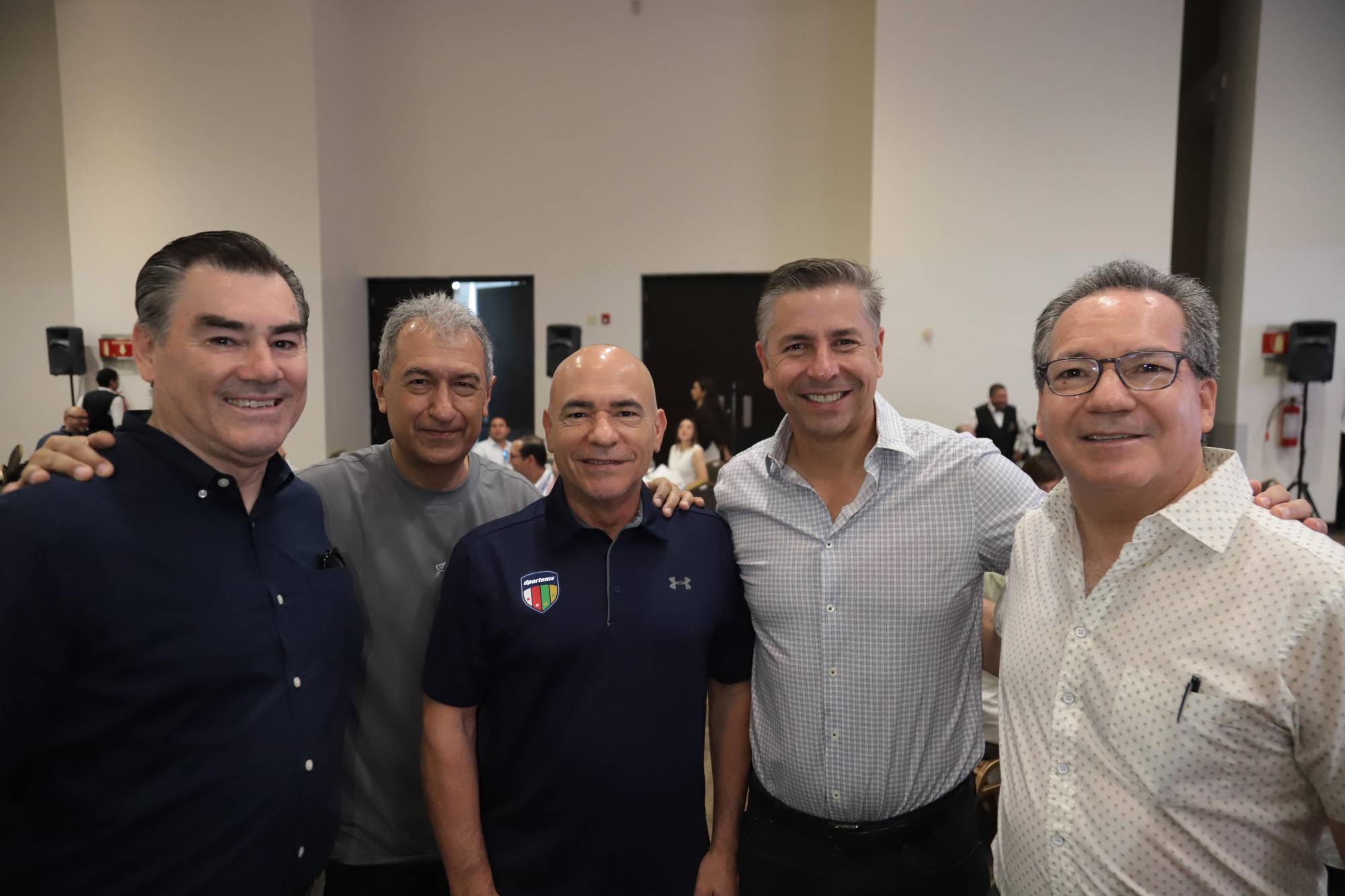$!Víctor Humarán, Jesús Sandoval, Óscar Sánchez, Juan Carlos Lizárraga y Rafael Domínguez Kelly.