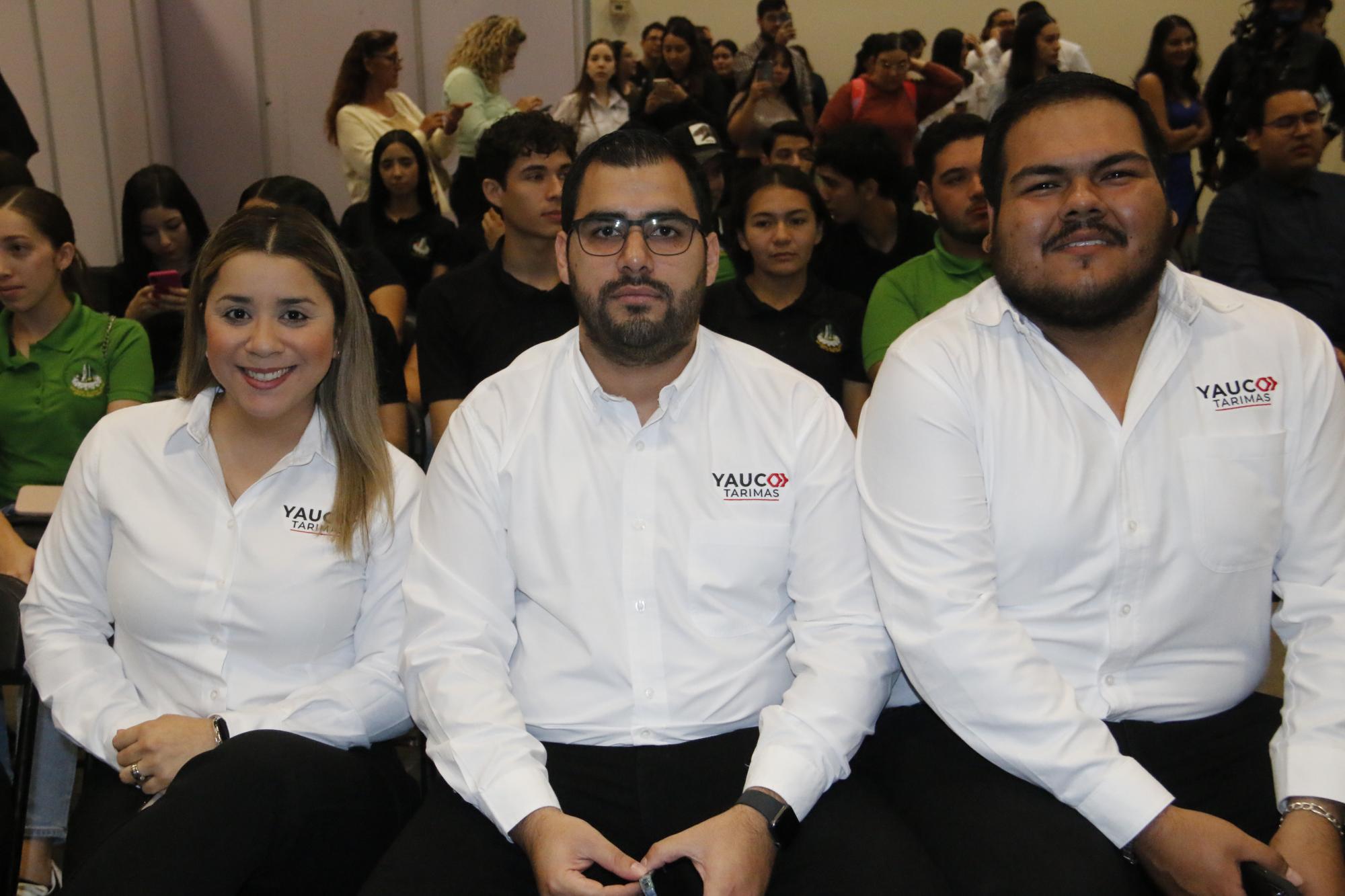 $!Hortencia Uzeta, Alejandro Aguilar y Miguel Castelo.