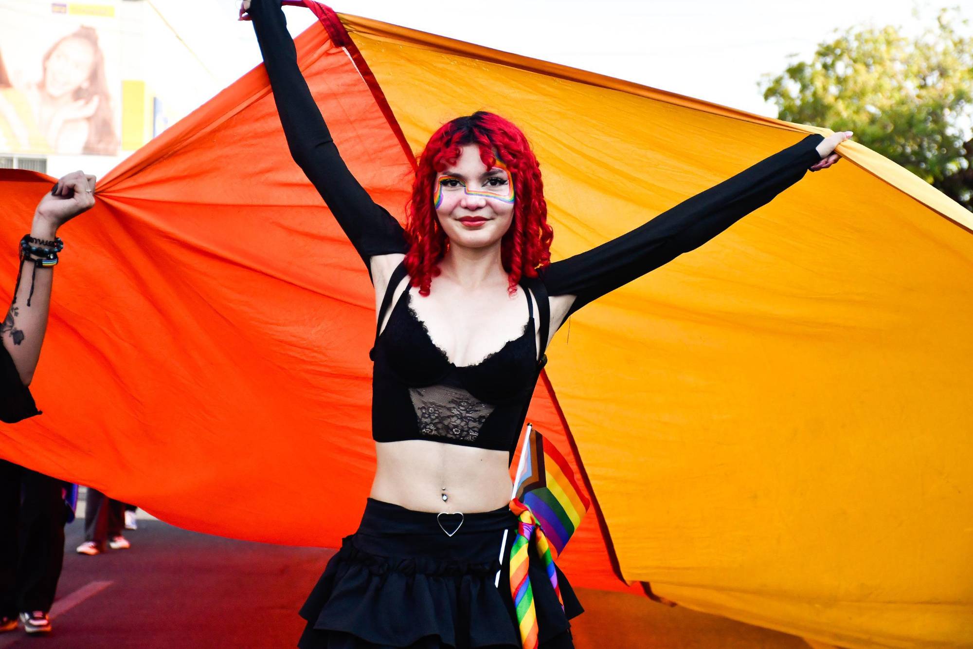 $!Lanzan llamado a la paz y a la inclusión en Marcha de la Diversidad Sexual en Culiacán