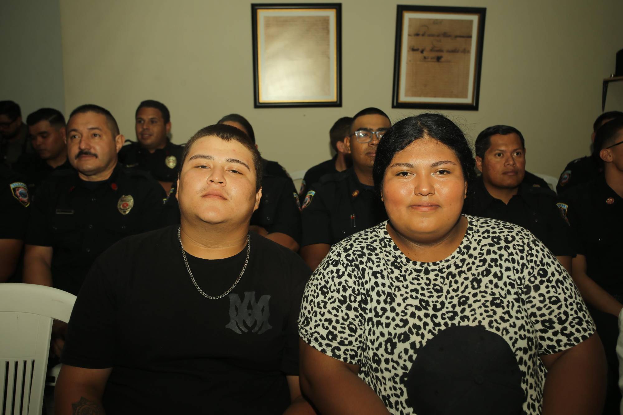 $!José Rodolfo Olivo Rojas y su esposa Naidelín Ibarra.