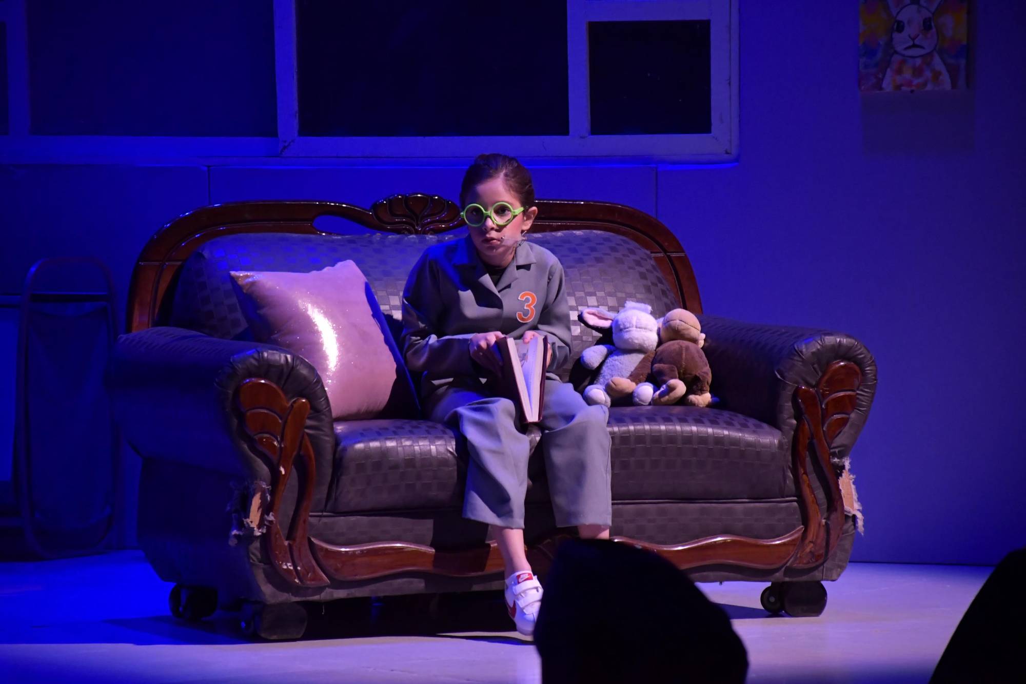 $!En el campamento, las niñas sueñan con lo que serán de grandes.