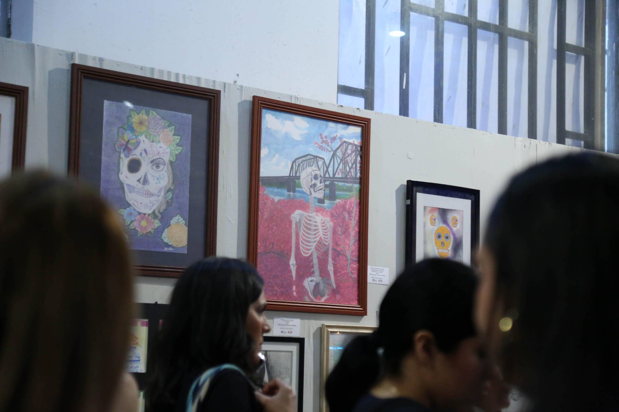 $!Obras expuestas de los talleres de artes plásticas y visuales.
