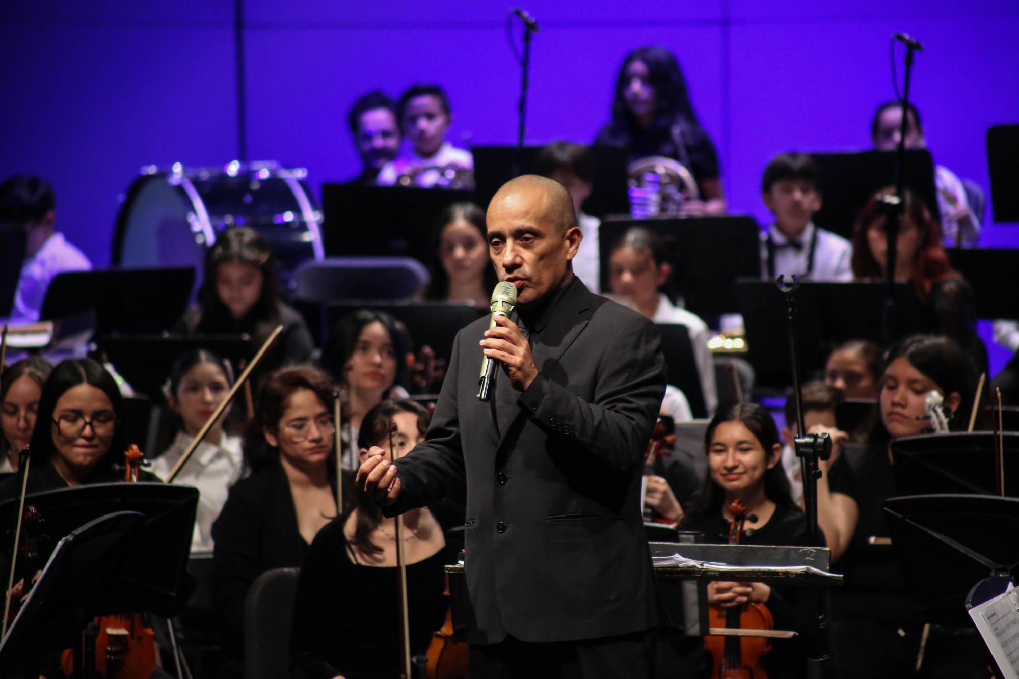 $!El maestro Diego Rojas, dirige el Sistema Estatal de Fomento Musical.