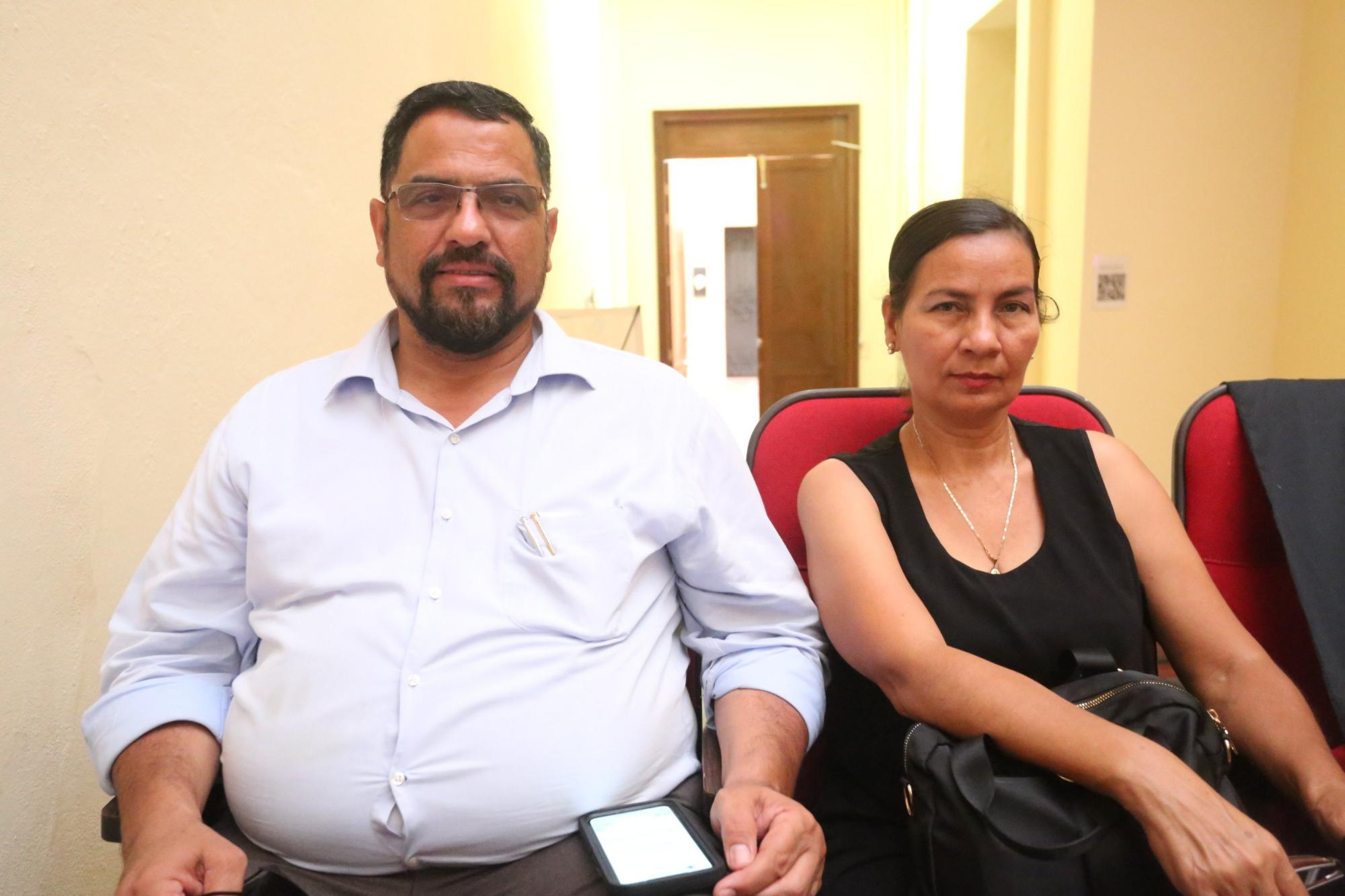 $!Beatriz Beyles y Jorge Beltrán.