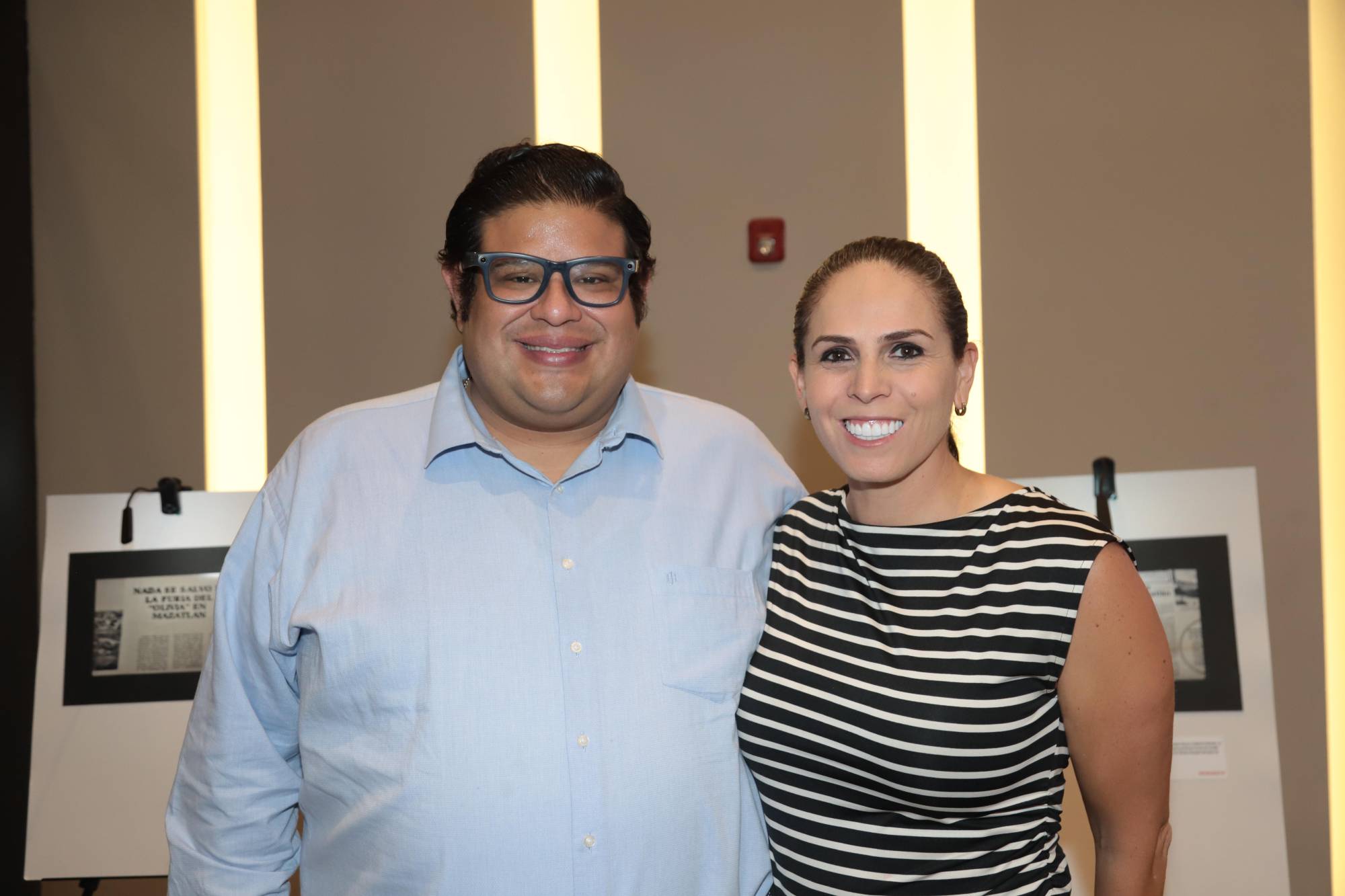 $!Tobías Solano y Roxana Martínez.