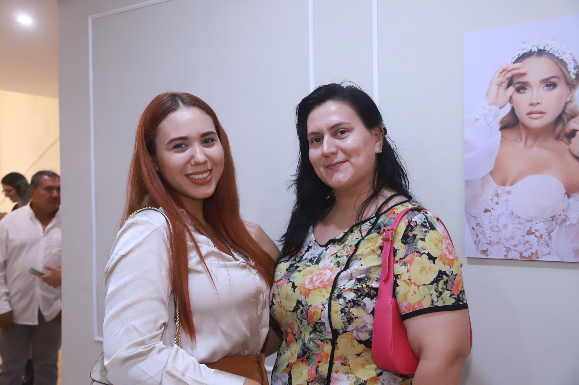 $!Michelle Cristerna y Génesis Salazar.