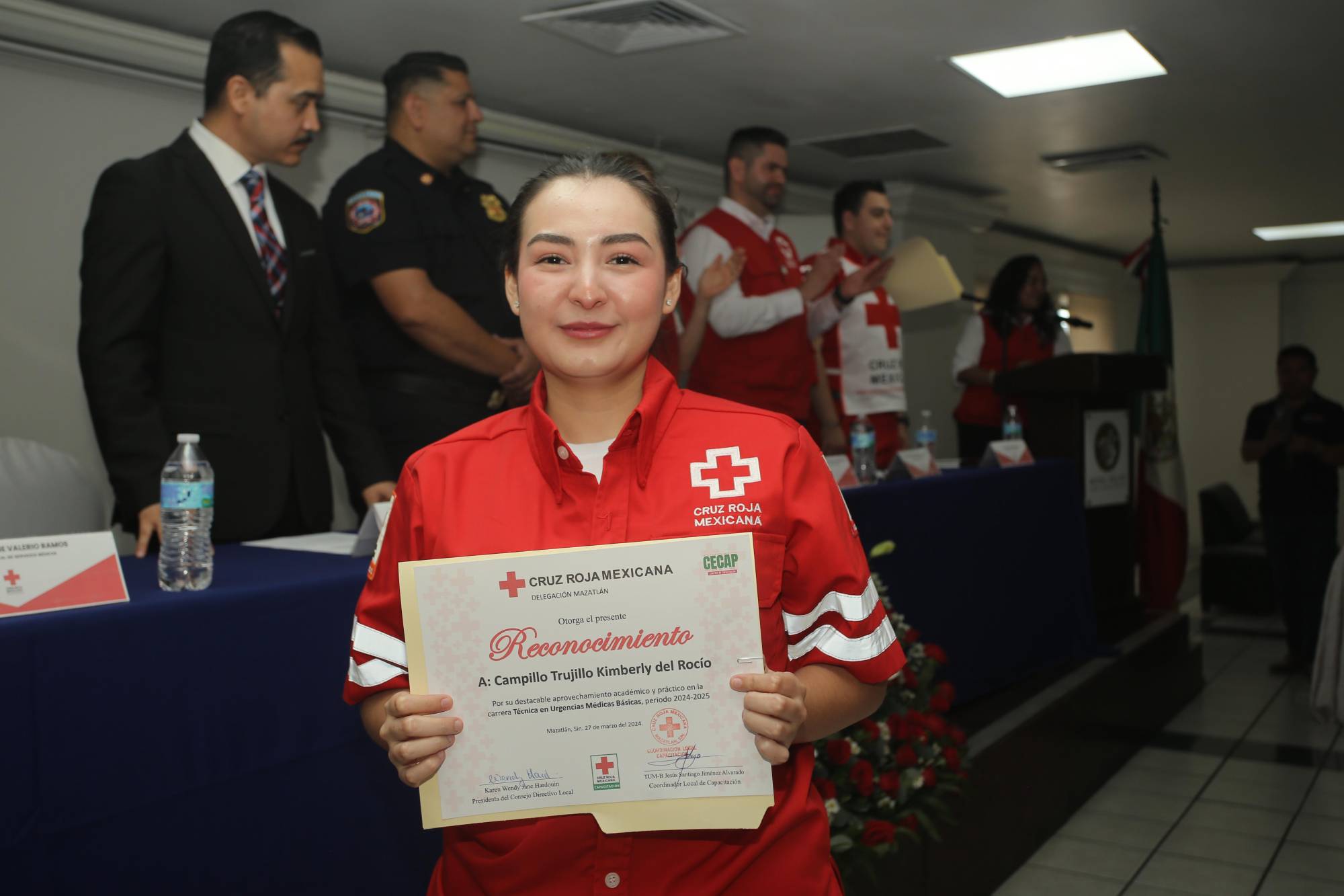 $!Kimberly Campillo de las graduadas más destacadas.