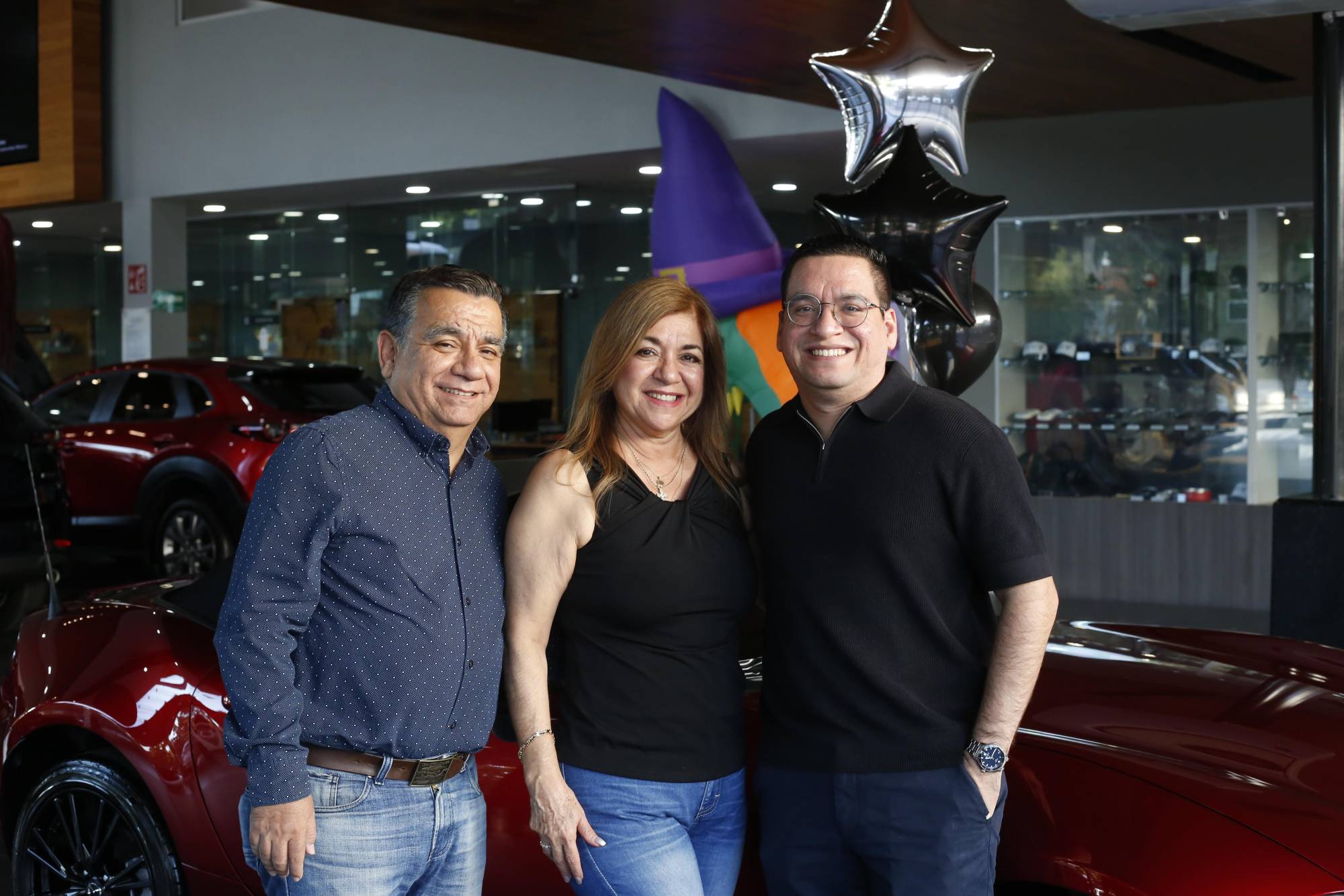 $!Daniel Pineda, Marlén López y Daniel Pineda López.