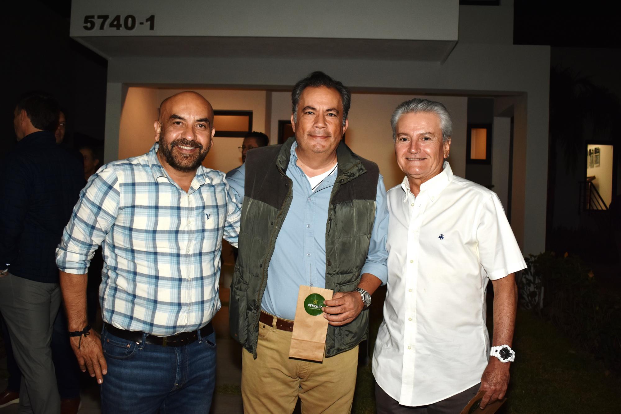 $!Carlos Hermosillo, Francisco Campaña y Roberto Miles.