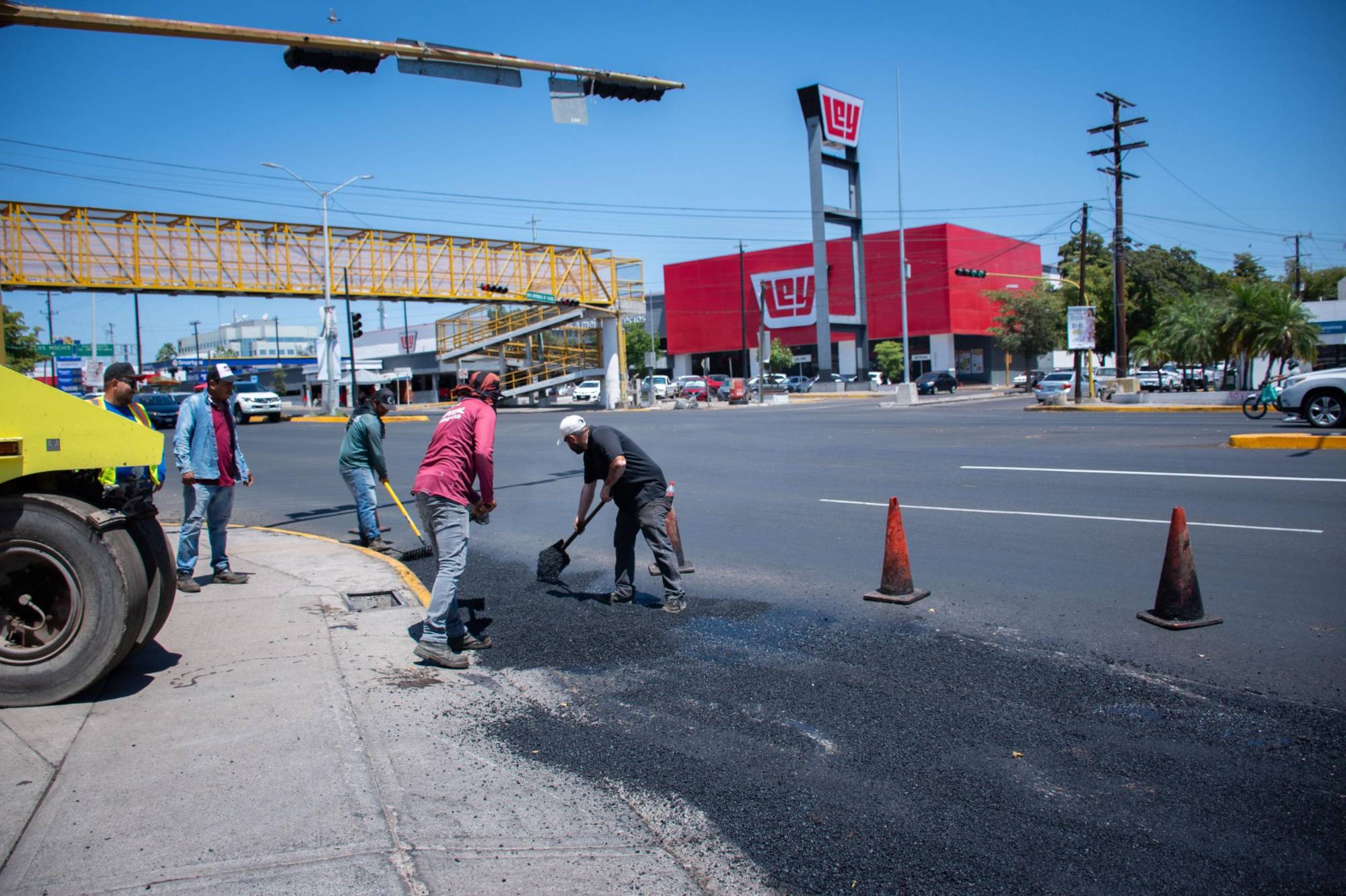 $!Intervienen calles de Chulavista y el sector Humaya, en Culiacán