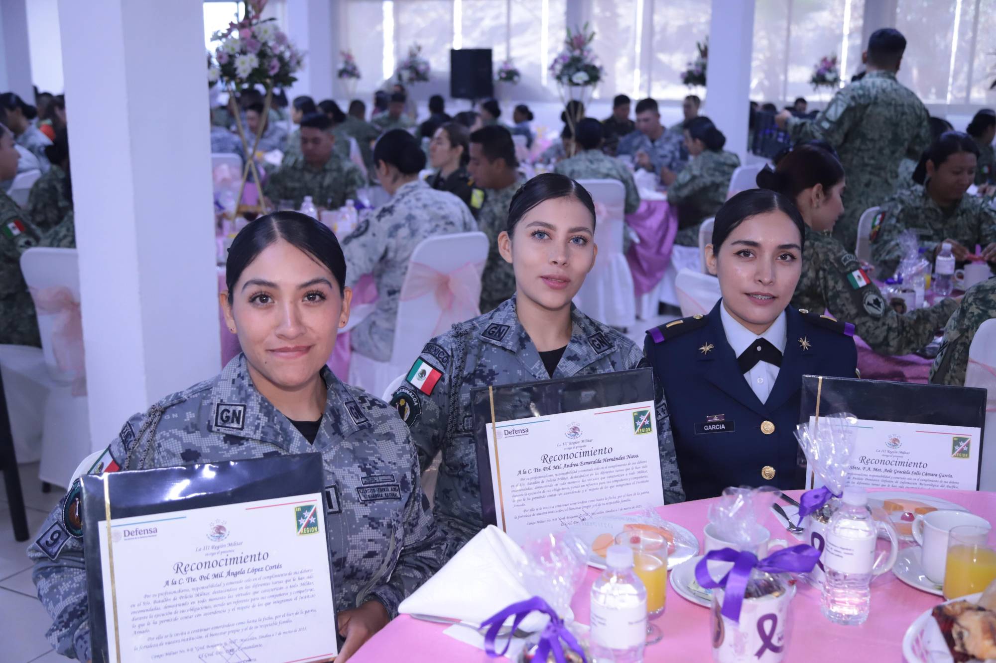 $!Ángela López Cortés, Andrea Esmeralda Hernández Nava y Graciela Solís Cámara García.