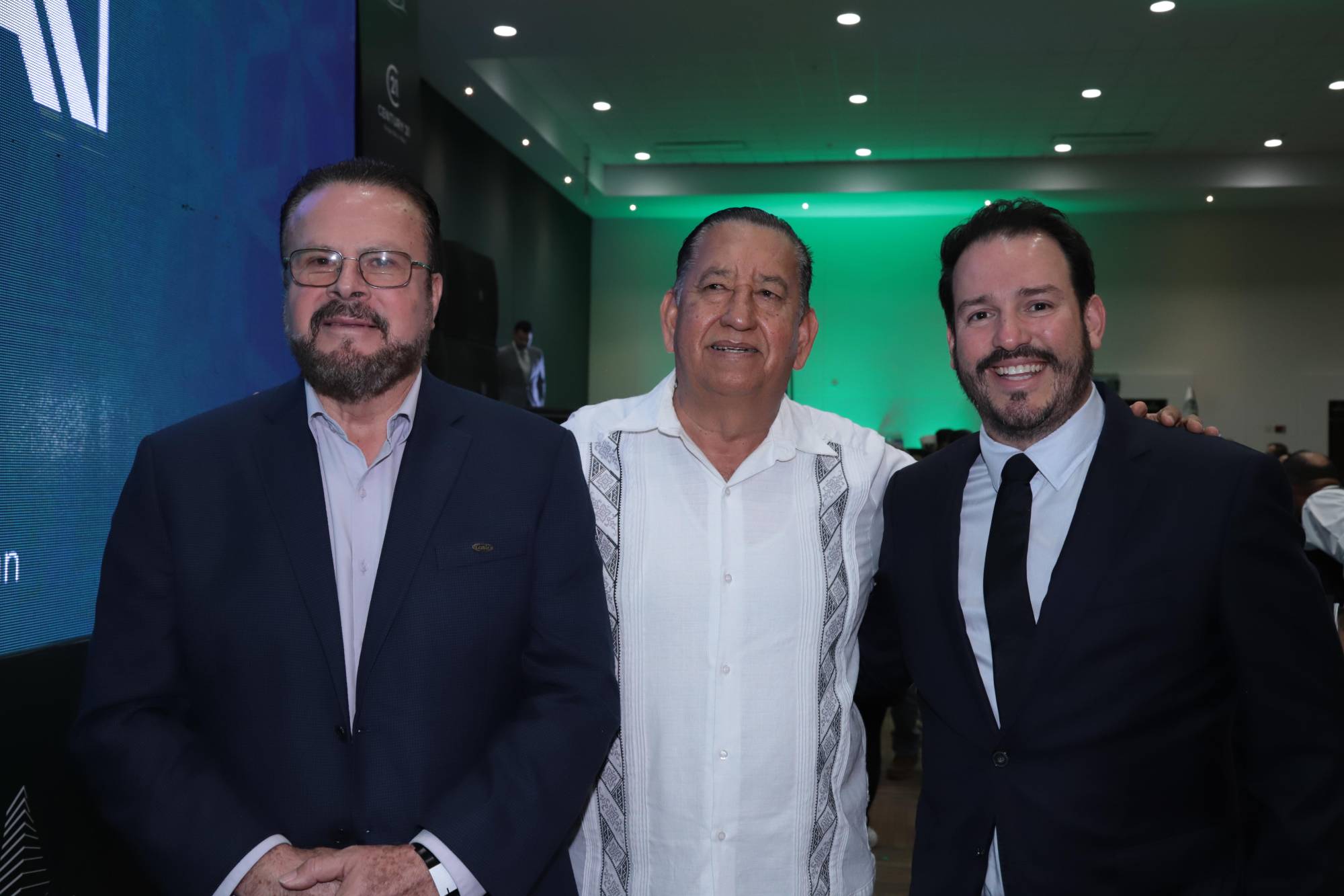 $!Hugomar Peraza, Armando Godoy y Ricardo Velarde.