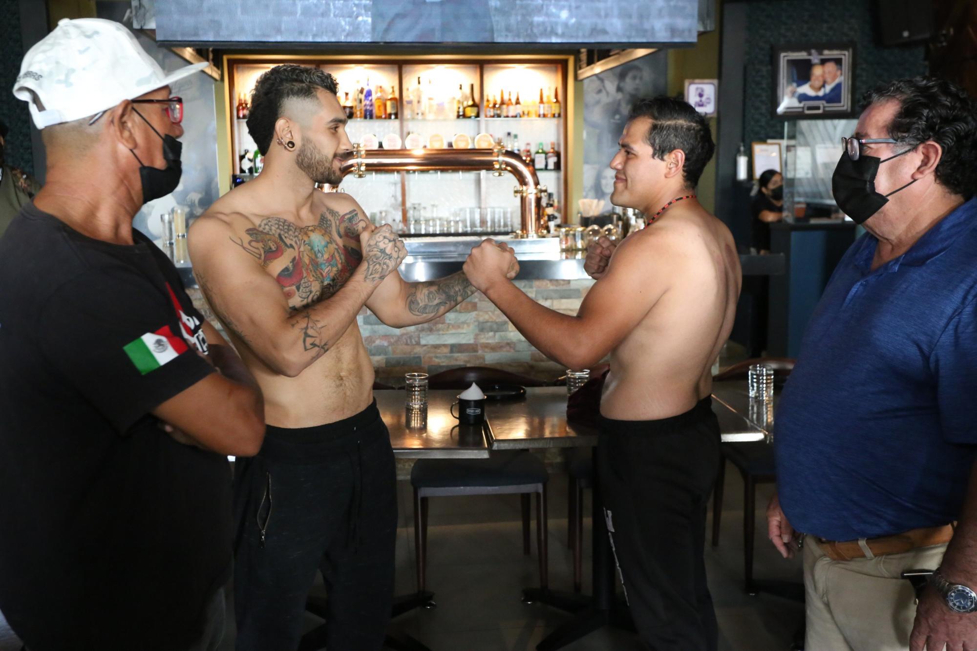 $!Pedro Guevara supera la ‘romana’ de cara a su pelea de este jueves ante Roberto López