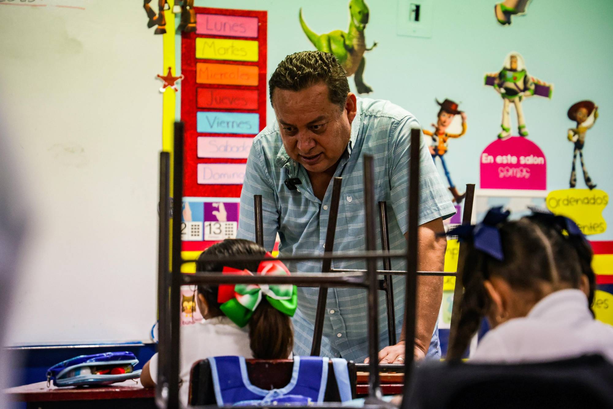 $!“Estamos cansados. Queremos vivir en paz. No queremos que nos arrebaten a un niño más”, es la proclama del director de la primaria.