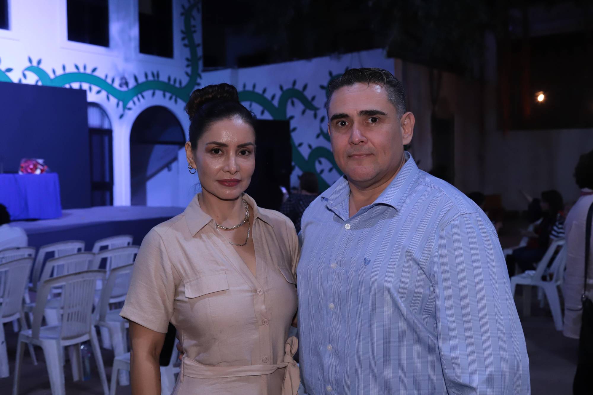 $!Lucía Vargas y Víctor Manuel Banderas.