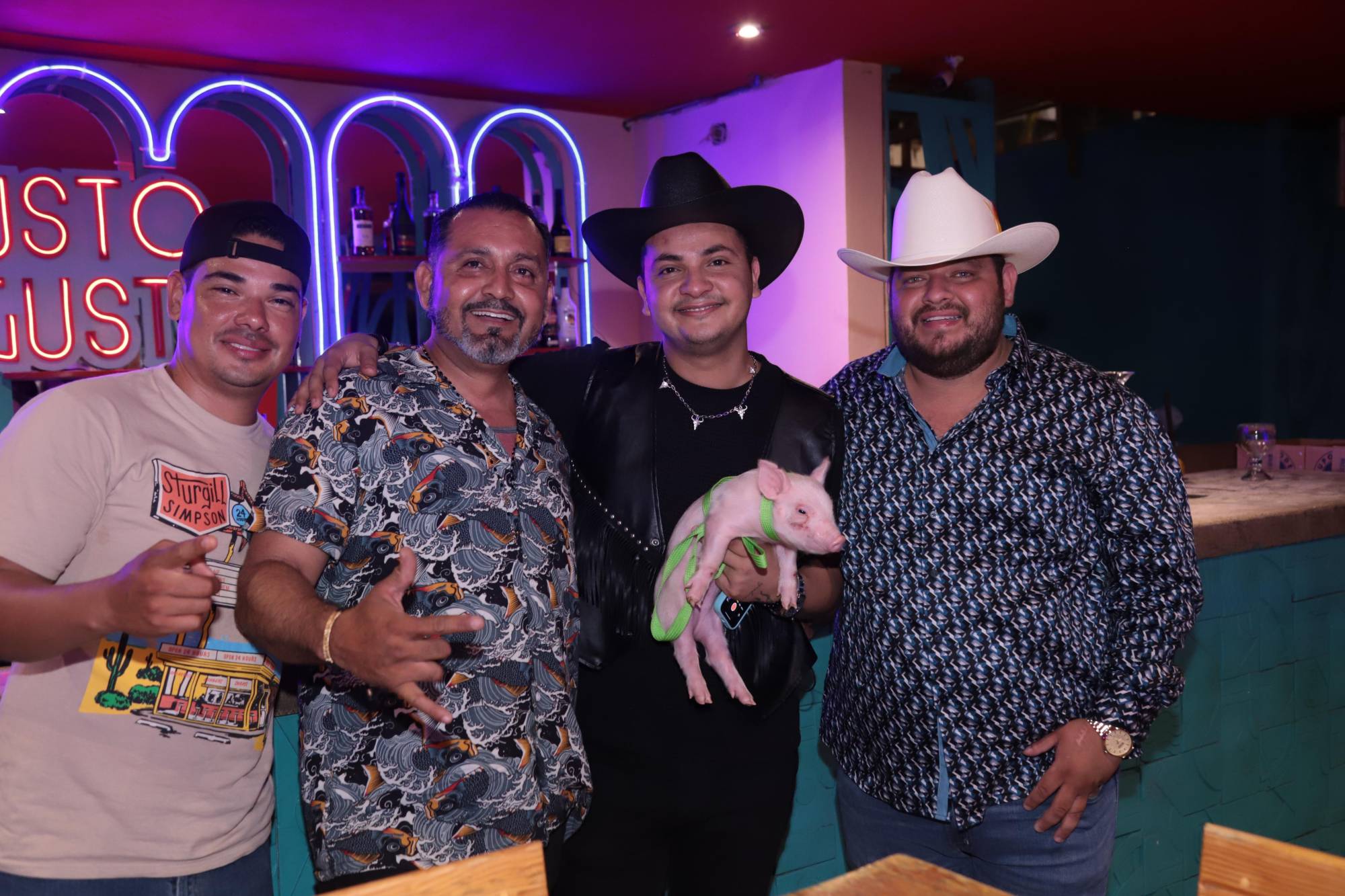 $!Édgar Germán López, Juan Sillas, Fernando y Modesto Javier Osuna.