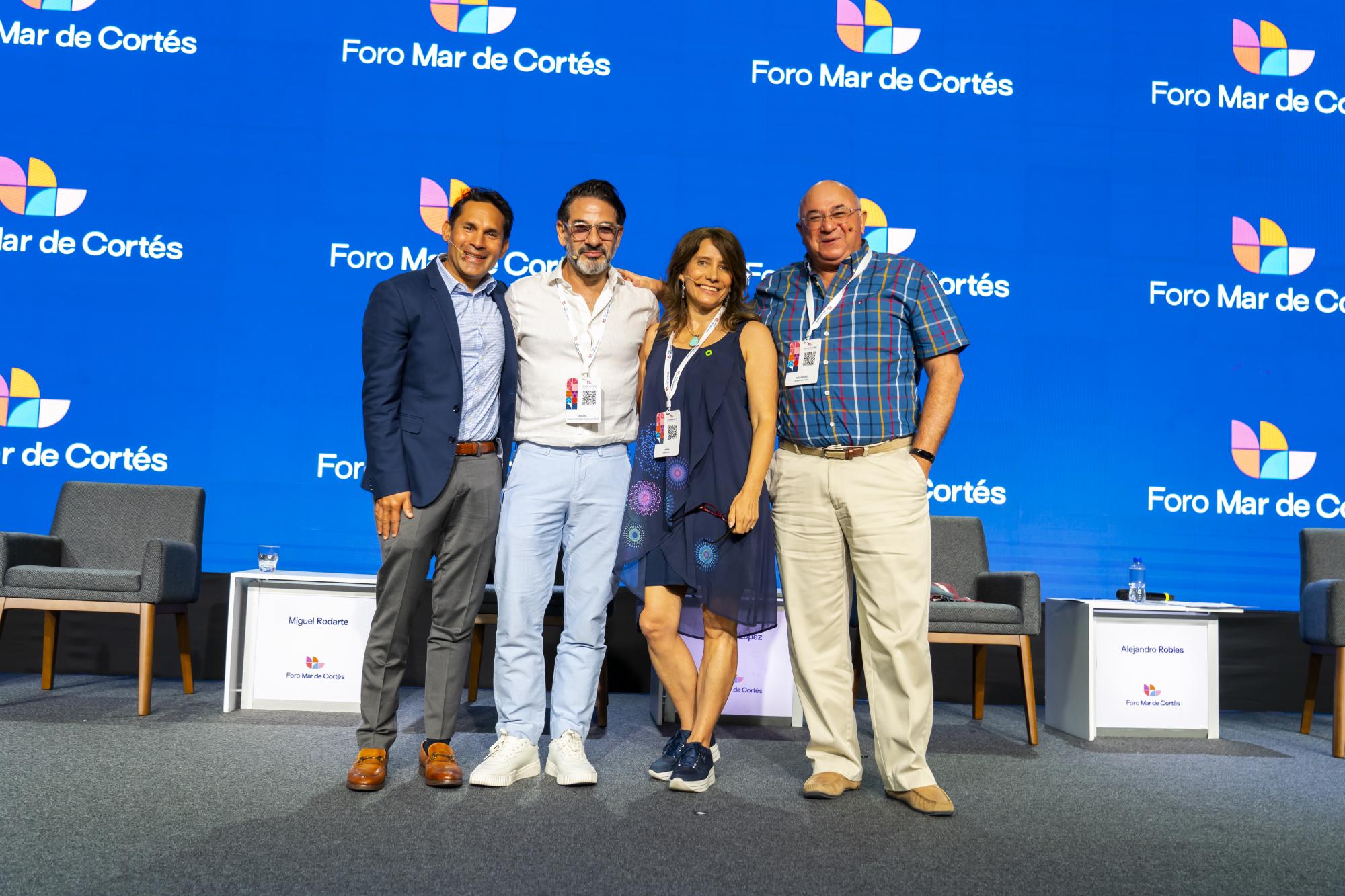 $!El actor Miguel Rodarte propone dar certificación social y ambiental a empresas de la región del Mar de Cortés