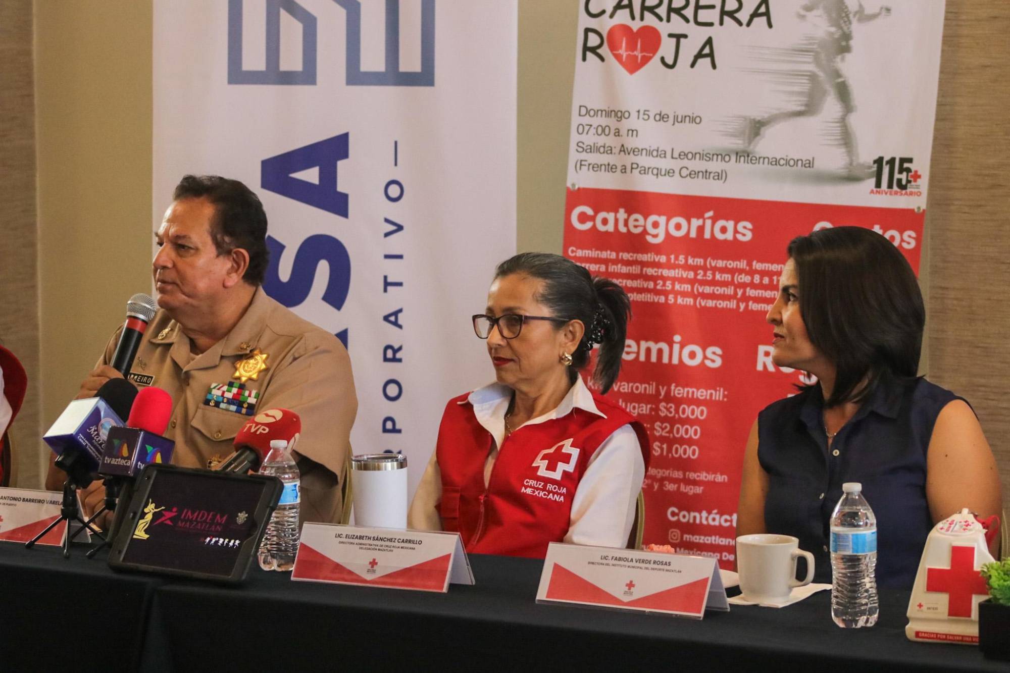 $!Lanza Carrera Roja un último llamado a los atletas mazatlecos para llegar a los 400 corredores