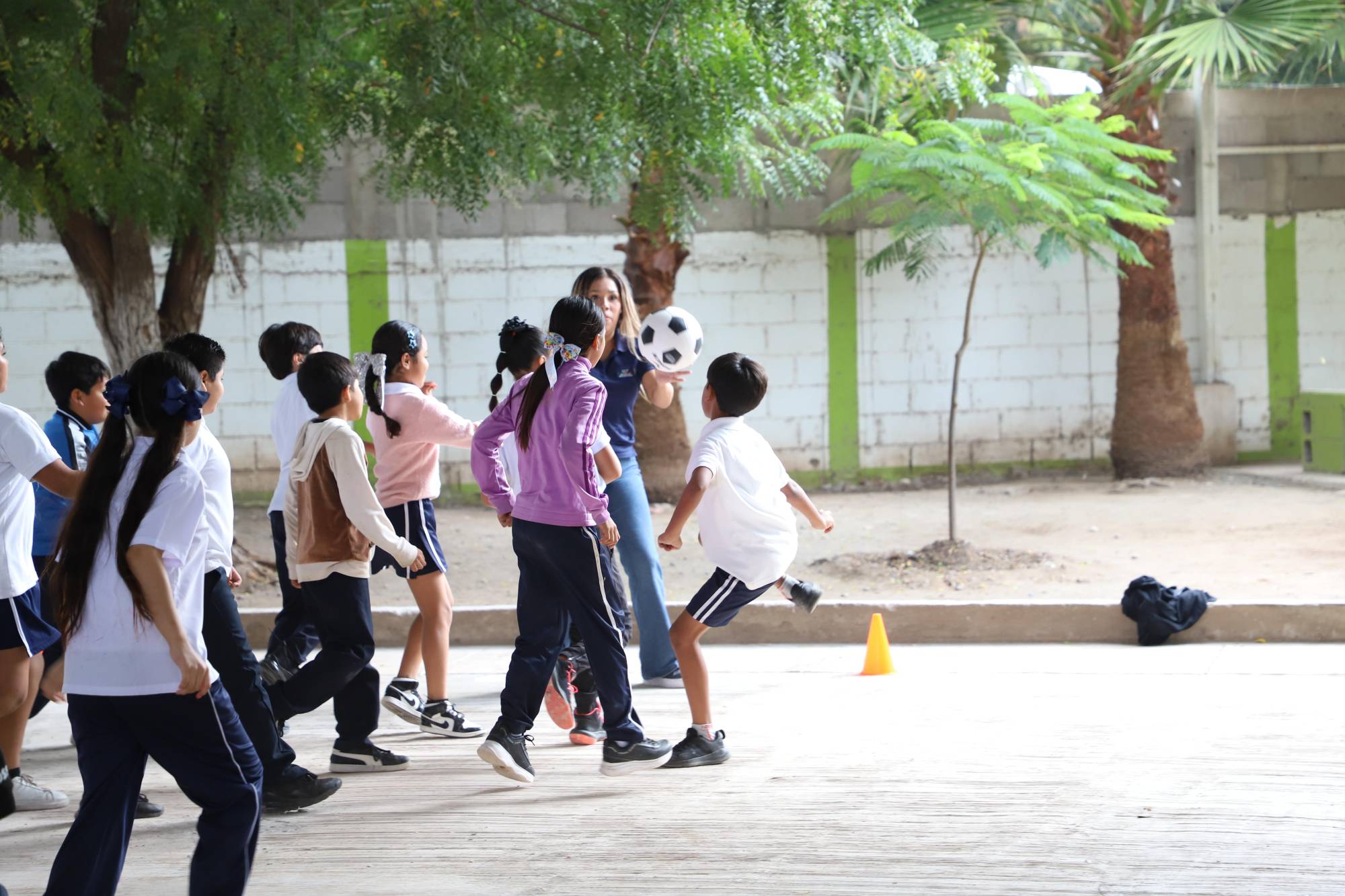 $!Lleva Isde activación deportiva a Escuelas de Villa Juárez