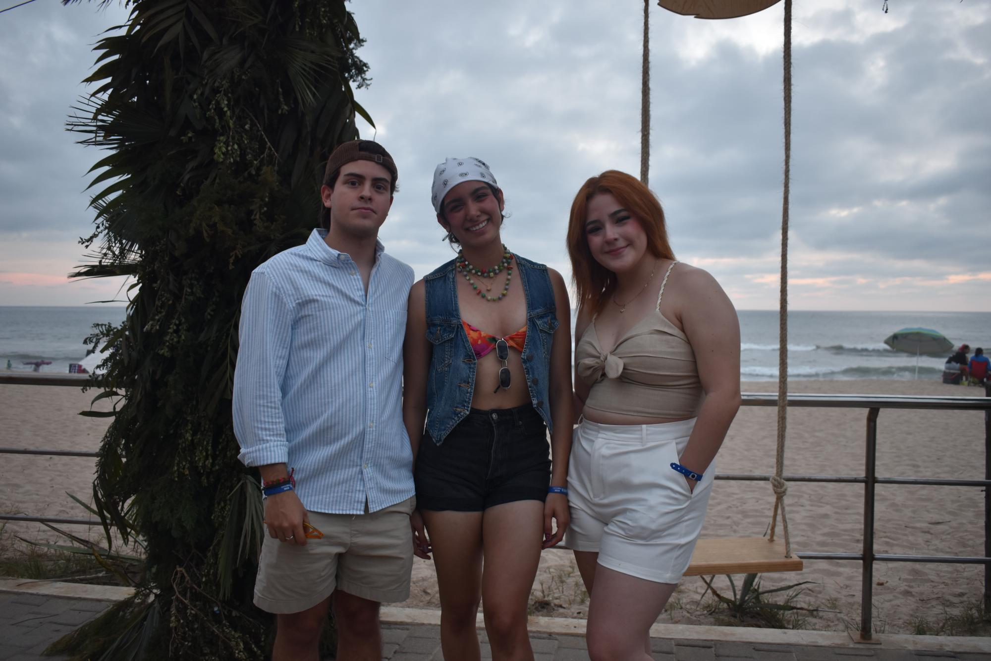 $!Paúl Wong, Valeria Baldenebro y Samantha Sosa.