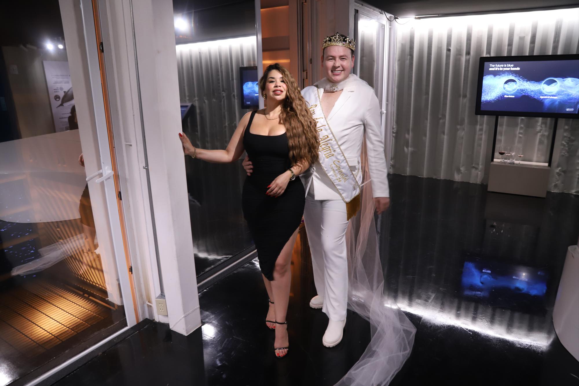 $!Dulce Vargas y Héctor Limón, Rey de la Alegría del Carnaval de Mazatlán 2024.