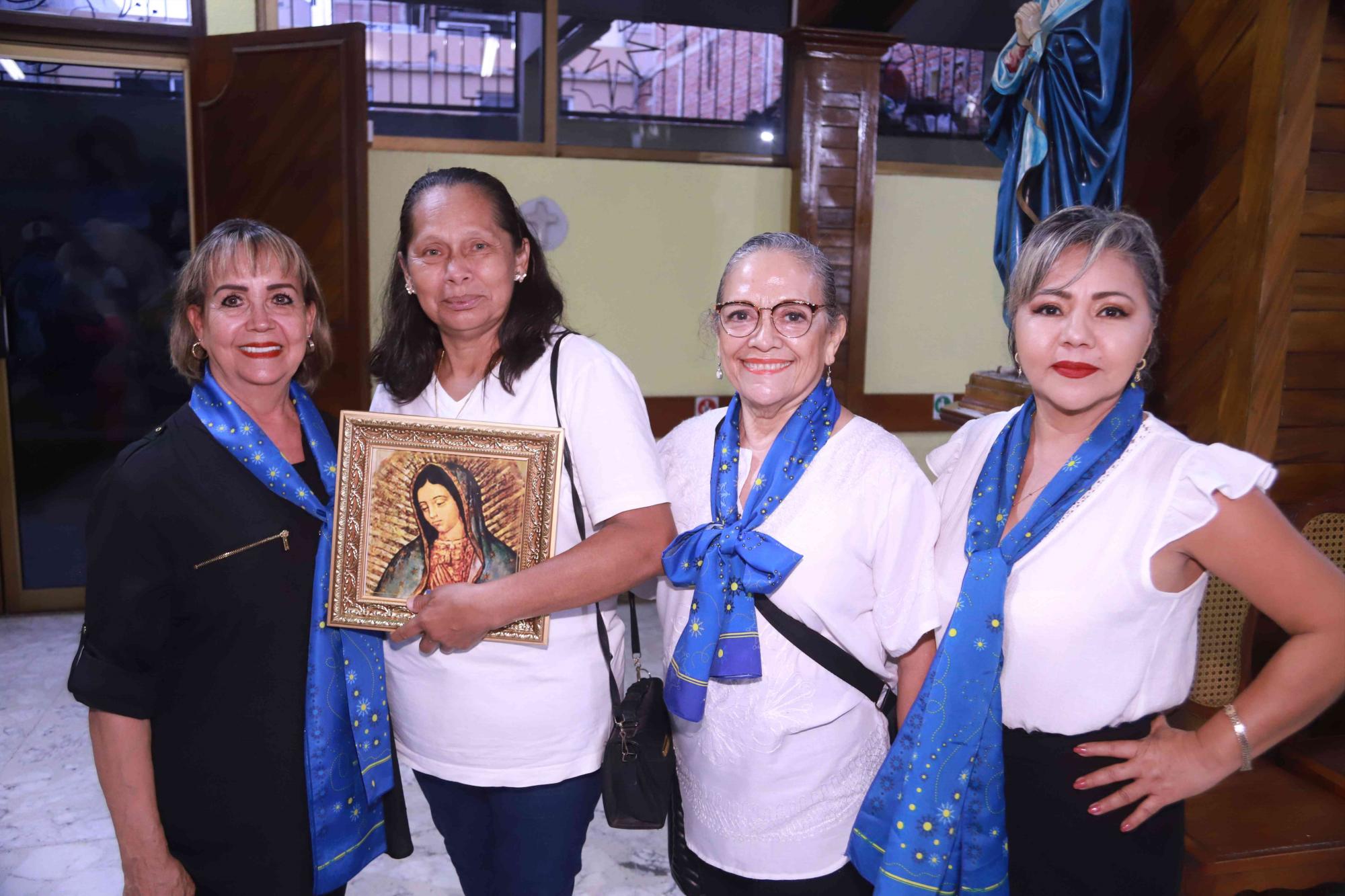 $!Lupita Esparza, María Luisa Guerra, Lupita Huerta y Lupita Salazar, de la Unidad Océano Palace.