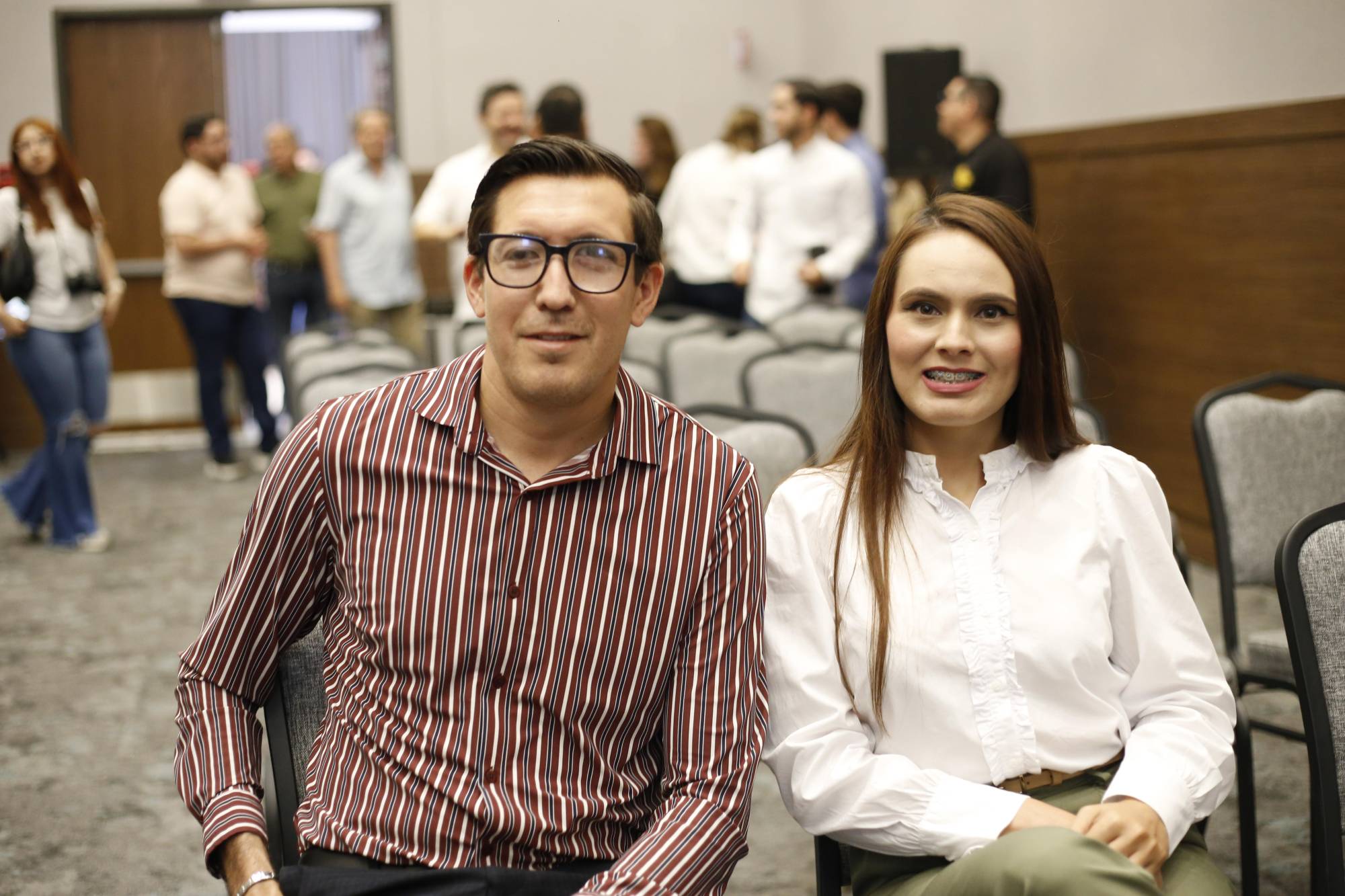 $!Benjamín González y Yeseida Álvarez.