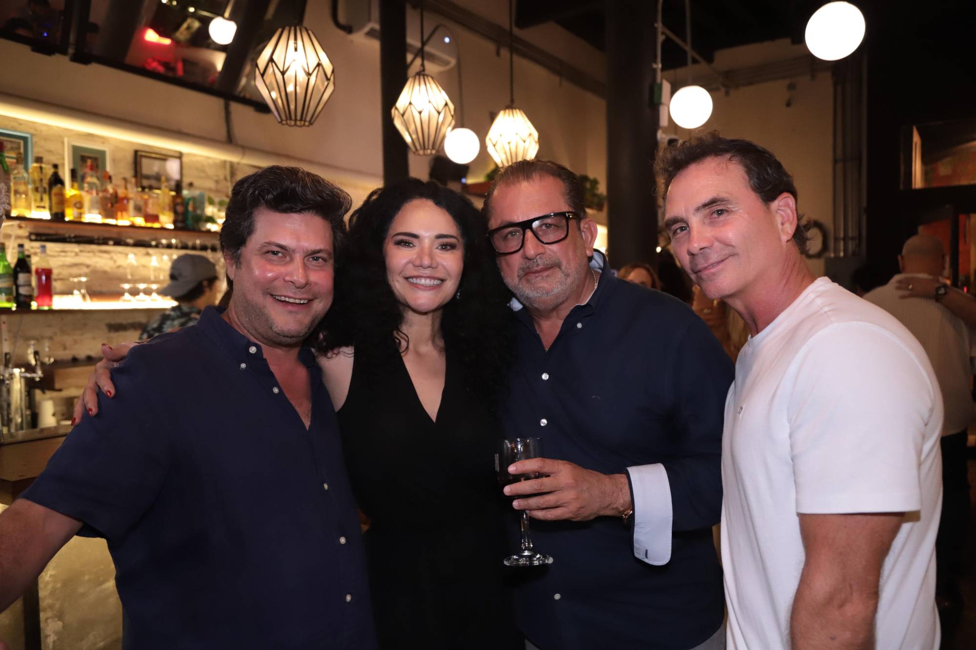 $!Nacho Ruiz, Elsy López, Jesús Lizárraga y Juanjo Ruiz.